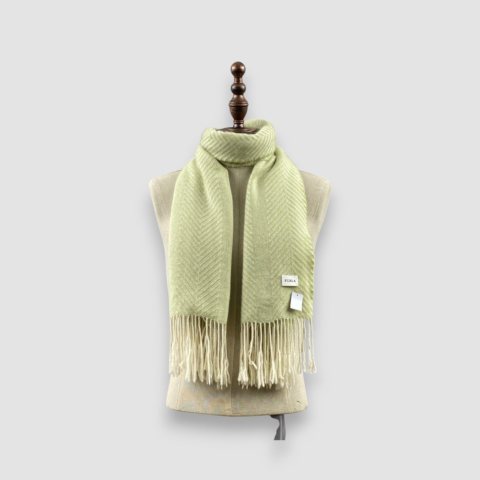 Furla Vintage Furla Scarf Muffler Wool Shawl Wraps Scarves Size ONE SIZE - 1 Thumbnail