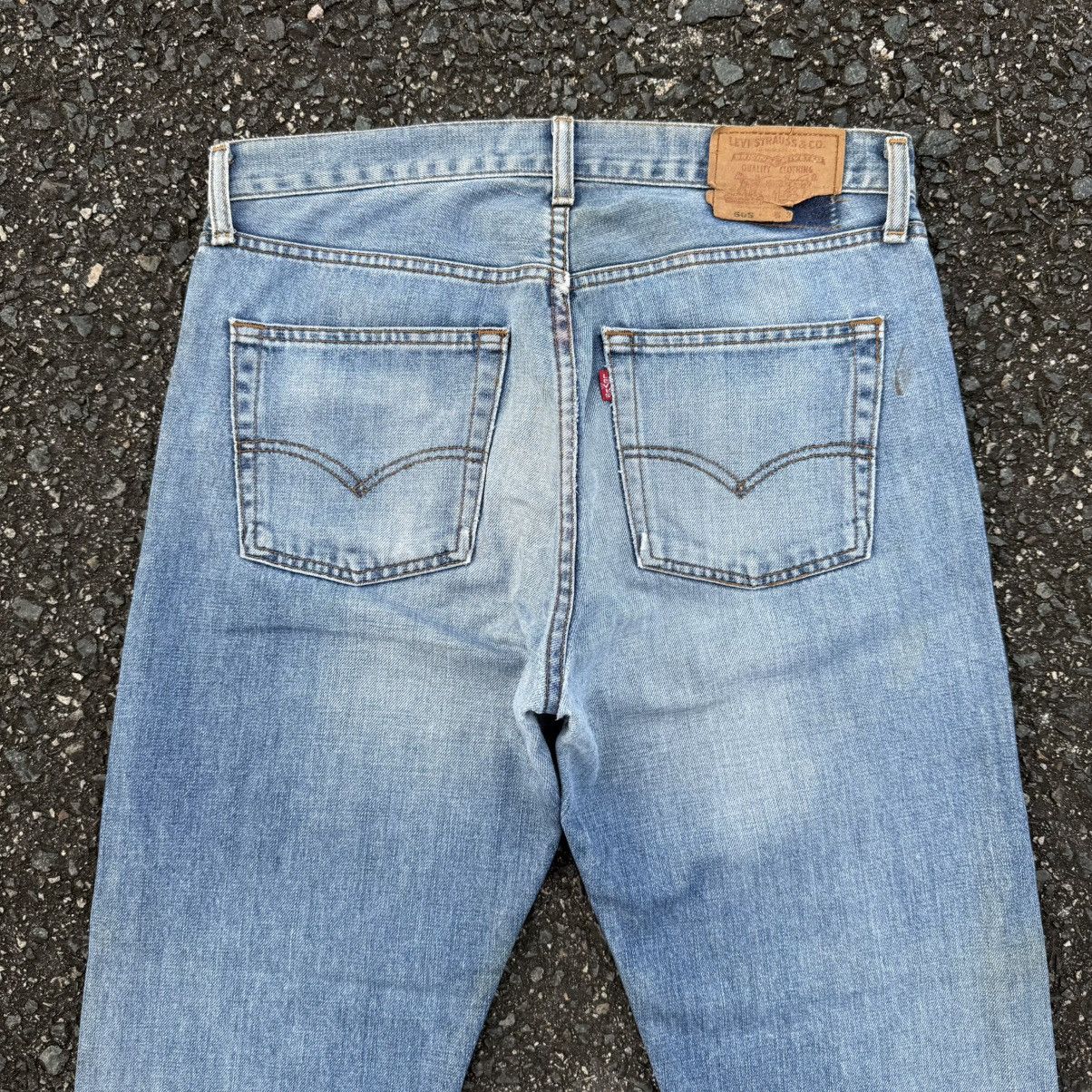 Levi's Vintage Clothing VINTAGE 97' LEVI’S 505 FADED RIPPEP JEAN DENIM PANTS Size US 34 / EU 50 - 11 Thumbnail