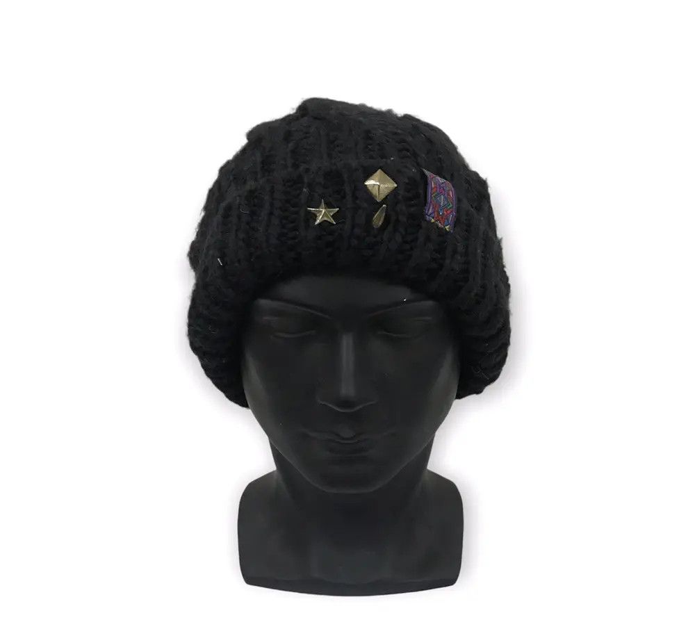 Japanese Brand Titicaca Plain Beanie Hat Size ONE SIZE - 1 Thumbnail