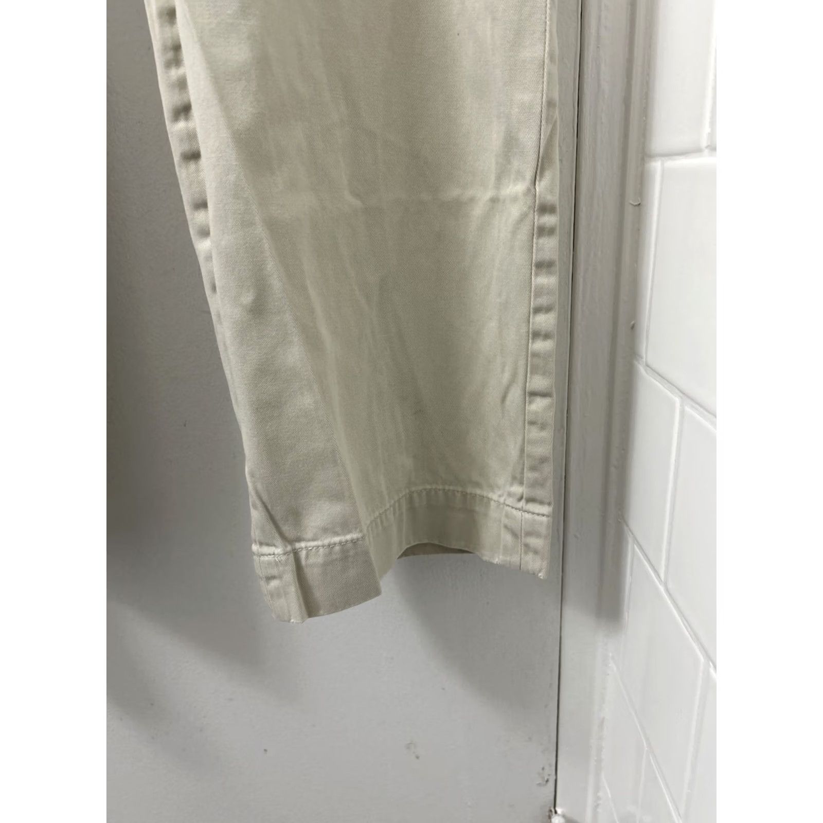 Polo Ralph Lauren VINTAGE Polo Ralph Lauren Preston Pants Mens Sz 38x30 Beige Flat Front Blue Pony Polo Ralph Lauren Preston Pants Beige Flat Front 38x30 Mens Classic Size US M / EU 48-50 / 2 - 6 Thumbnail