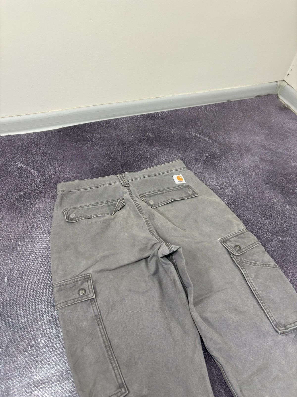 Carhartt Vintage Carhartt Y2K American Hype Relaxed Fit Cargo Pants Size US 31 - 5 Thumbnail