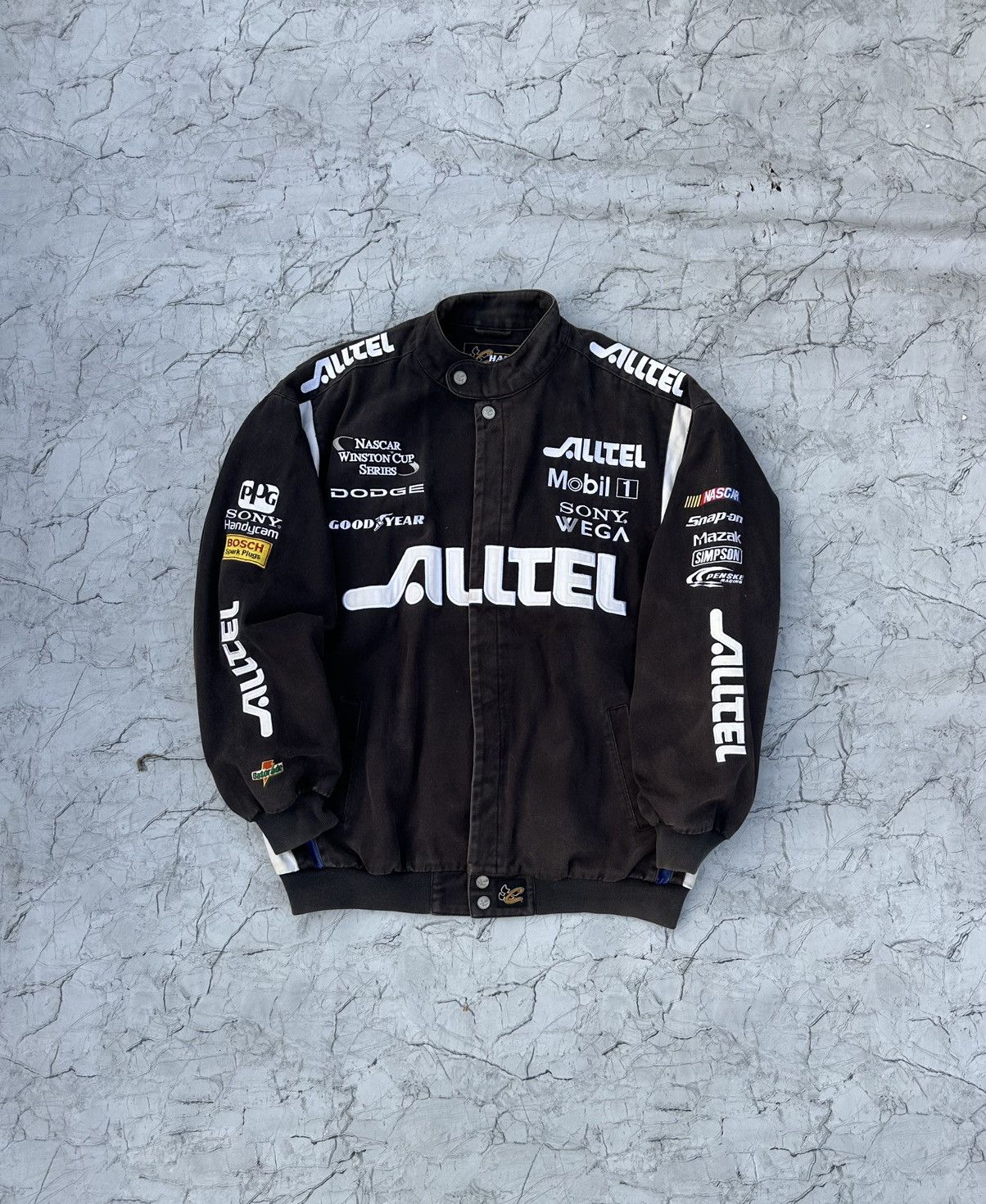 NASCAR Vintage ALLTEL NASCAR Racing Jacket Size US XL / EU 56 / 4 - 8 Thumbnail