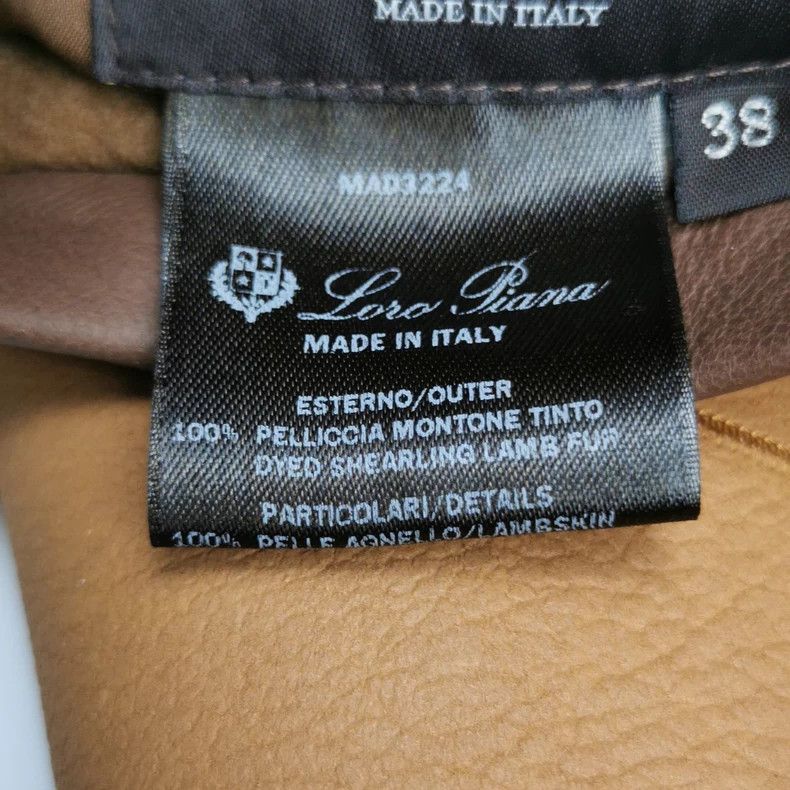 Loro Piana LORO PIANA Sheepskin patchwork zipper long sleeve double s Size XS / US 0-2 / IT 36-38 - 8 Thumbnail