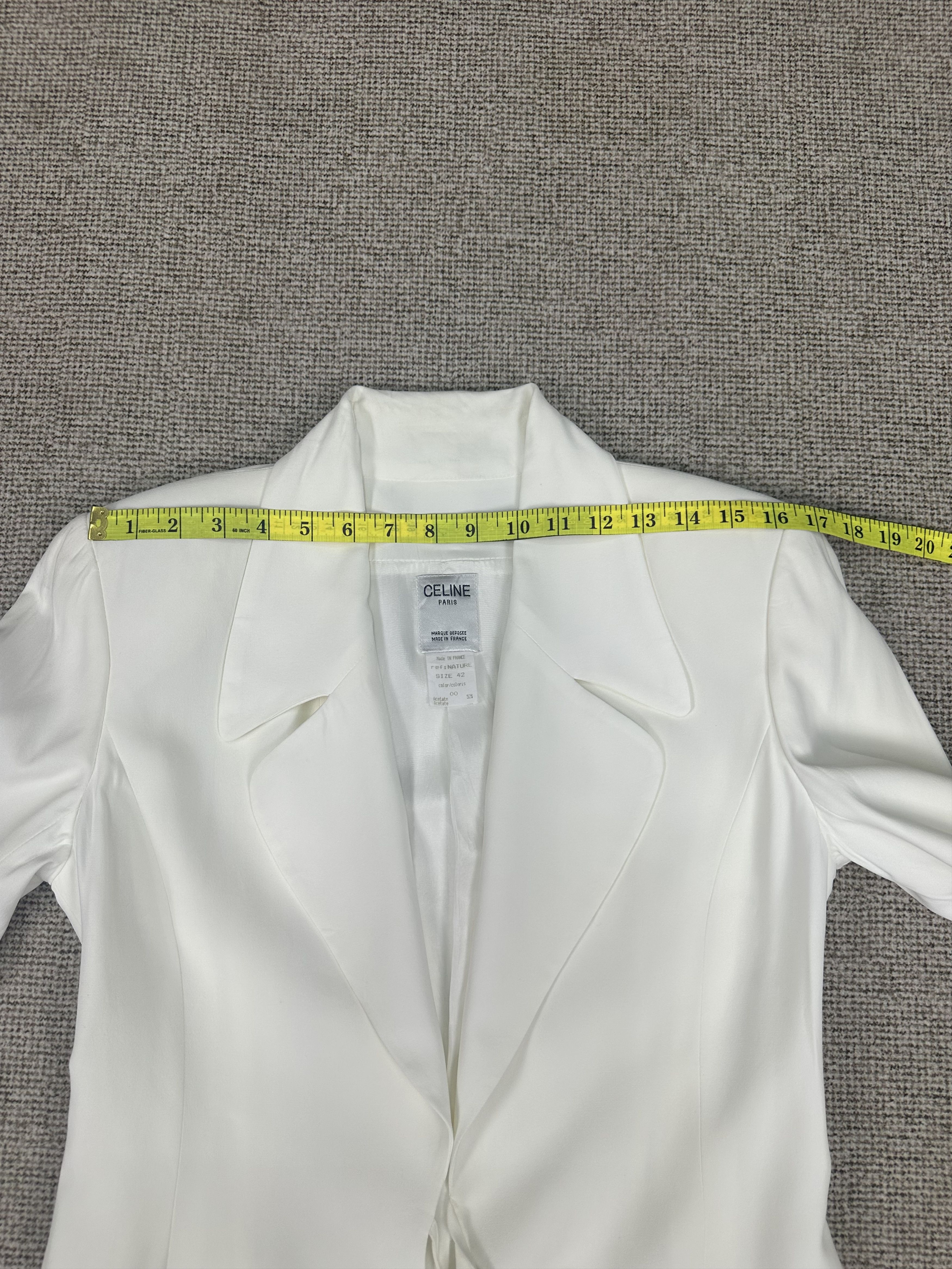 Celine Vintage Celine Cardigan Blazer Jacket VT04 Size M / US 6-8 / IT 42-44 - 7 Thumbnail