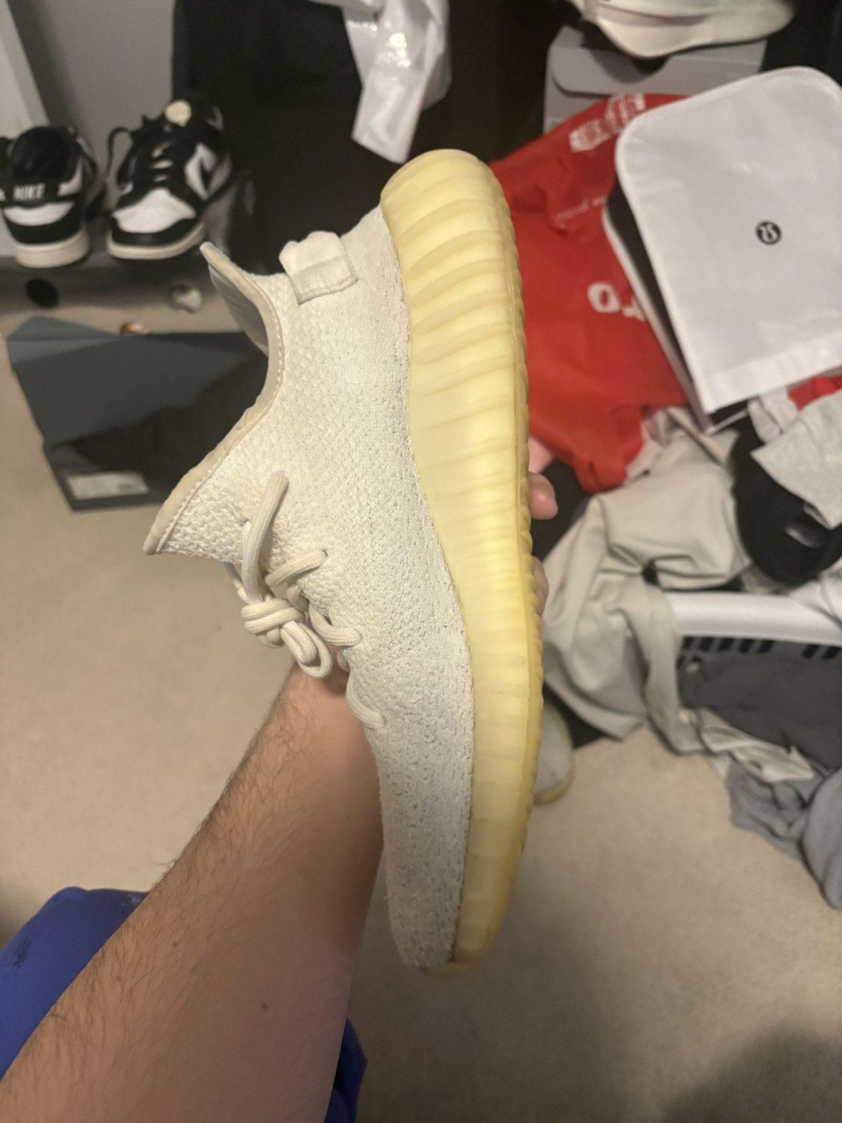 Adidas Yeezy Boost 350 Cream Size US 10 / EU 43 - 4 Thumbnail