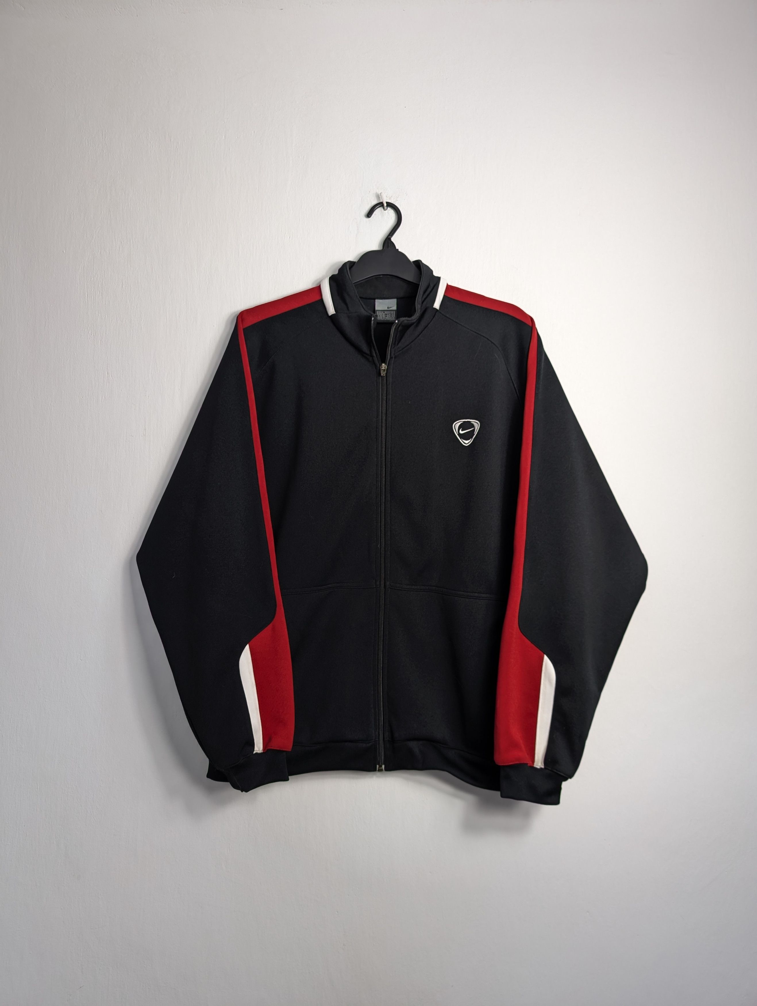 Nike Nike Vintage Track Jacket Black Retro Y2K Streetwear Boxy Size US XL / EU 56 / 4 - 1 Thumbnail