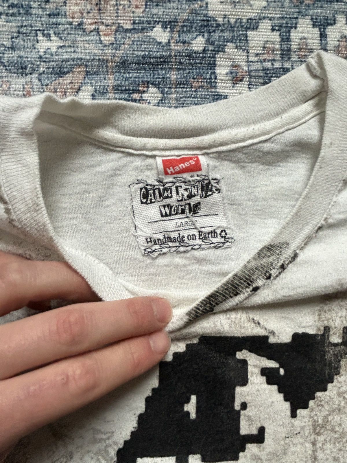 Vintage Vintage Blank Custom Deftones Graphic Tee Size US L / EU 52-54 / 3 - 3 Thumbnail
