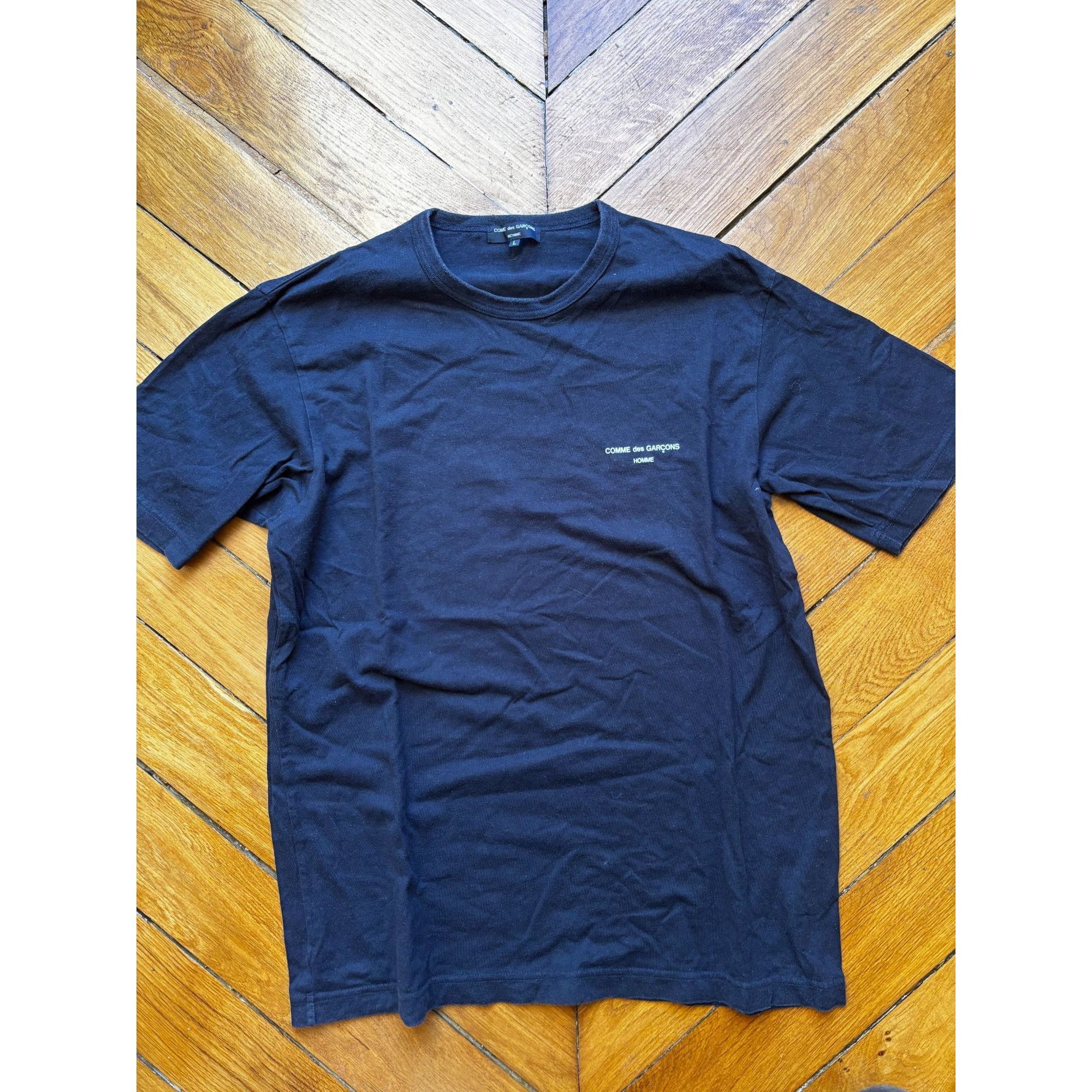 Comme des Garcons Homme Comme Des Garçons Homme Logo T-Shirt Navy Size L Made In Jap Size US L / EU 52-54 / 3 - 6 Thumbnail