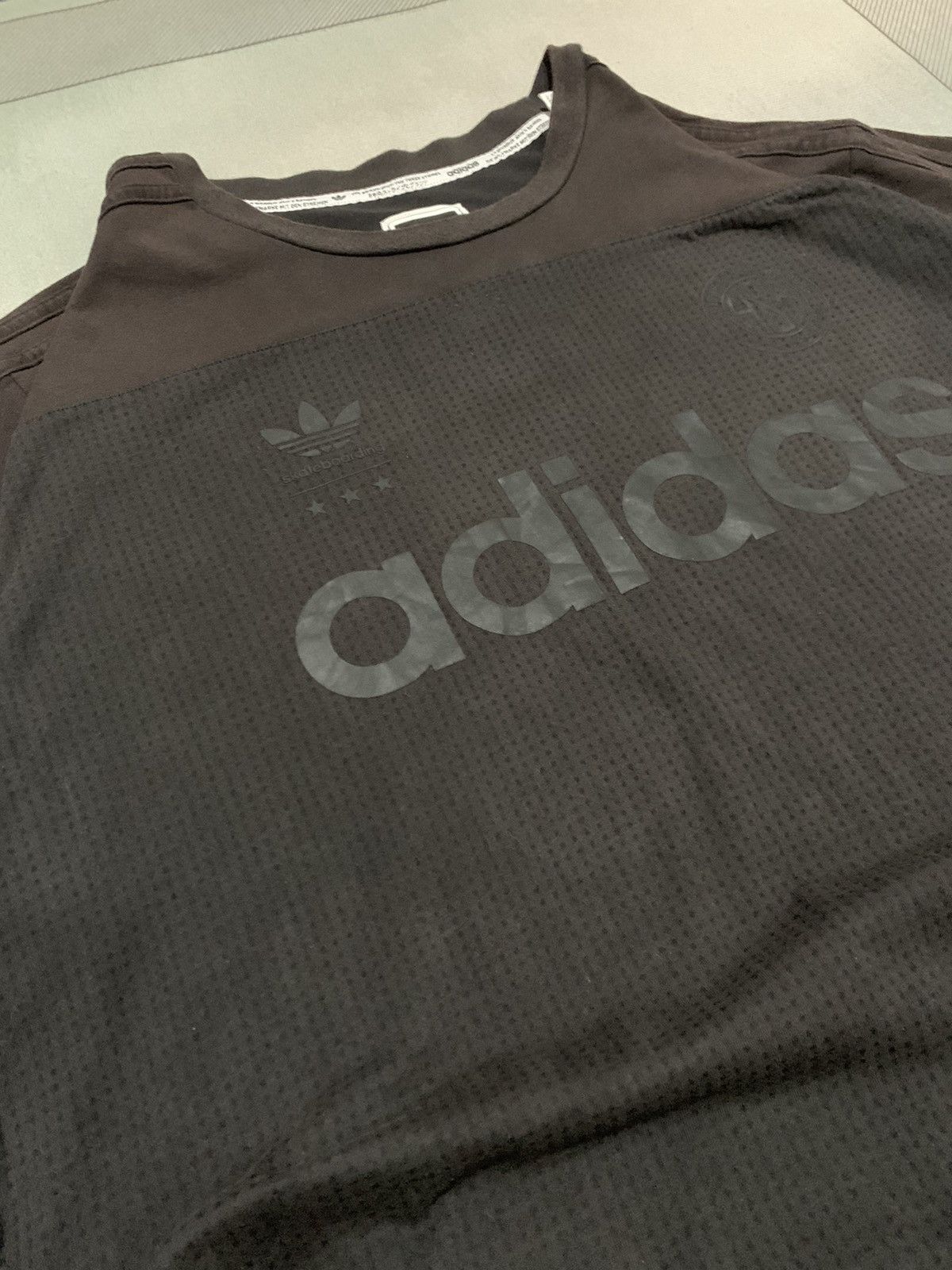 Adidas Vintage Adidas Skateboarding T Shirt Big Size Size US XXL / EU 58 / 5 - 3 Thumbnail