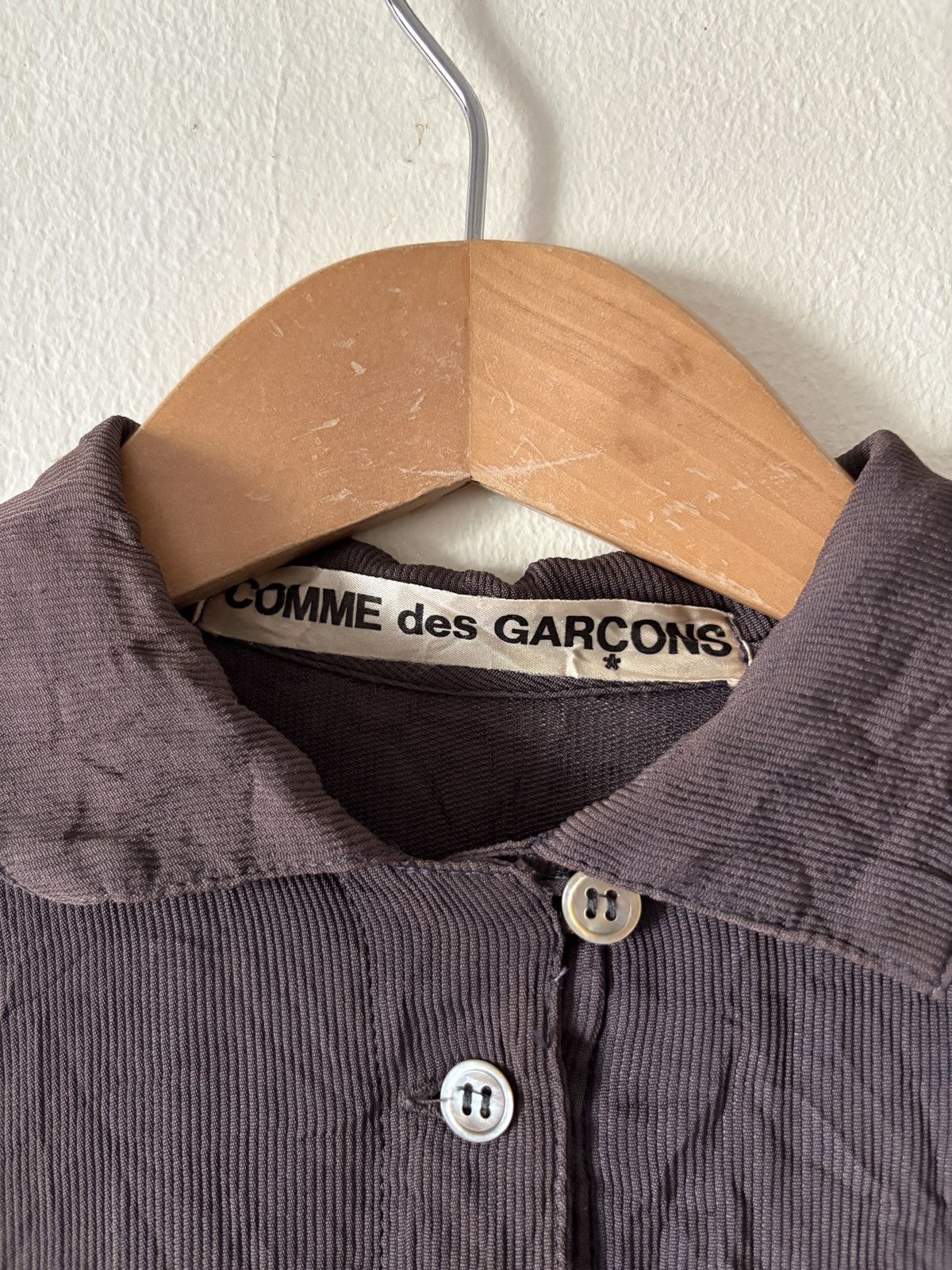Comme des Garcons Vintage Comme des Garcons Dress Shirt Size M / US 6-8 / IT 42-44 - 5 Thumbnail