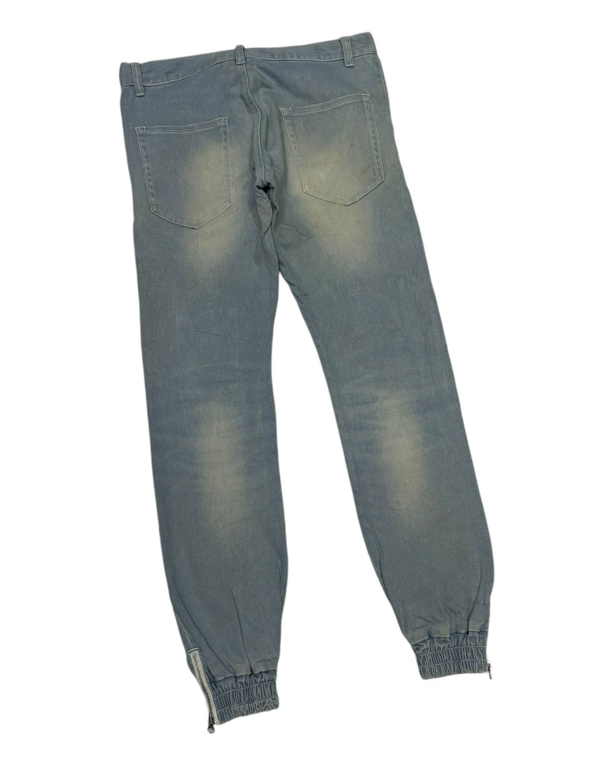 JACKROSE 🔥JACKROSE PATCHWORK DISTRESS SWEATPANTS JEANS Size US 31 - 6 Thumbnail