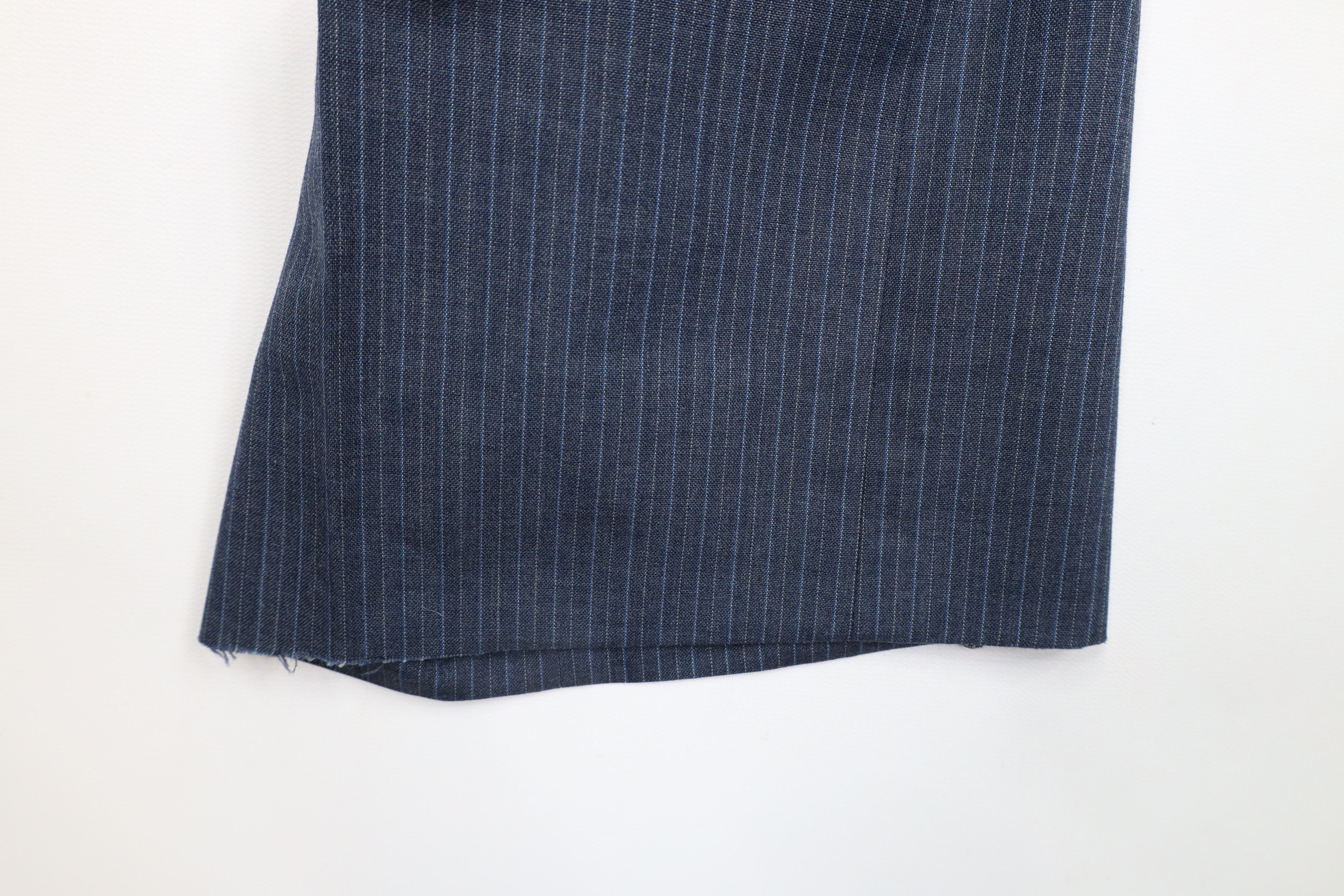 Vintage Vintage 70s Streetwear Pinstriped Bell Bottoms Pants USA Size US 32 / EU 48 - 6 Thumbnail