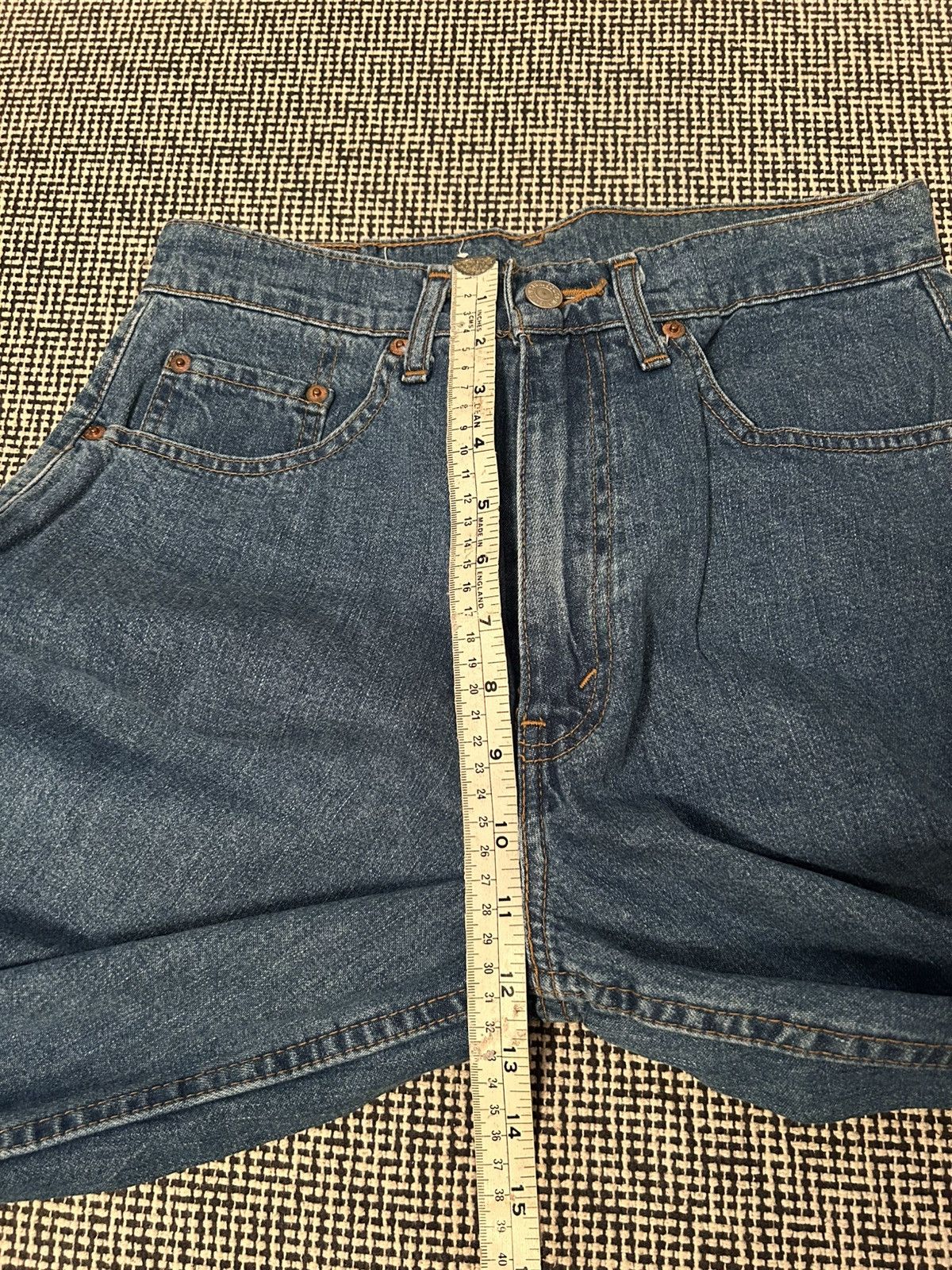 Japanese Brand Rare 1992 Levis 856 Overall Buckleback White Tab Size US 29 - 9 Thumbnail