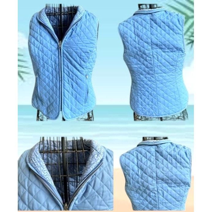 Vineyard Vines Vineyard Vines Ladies Quilted Reversible Puffer Vest XS Extr Size XS / US 0-2 / IT 36-38 - 3 Thumbnail