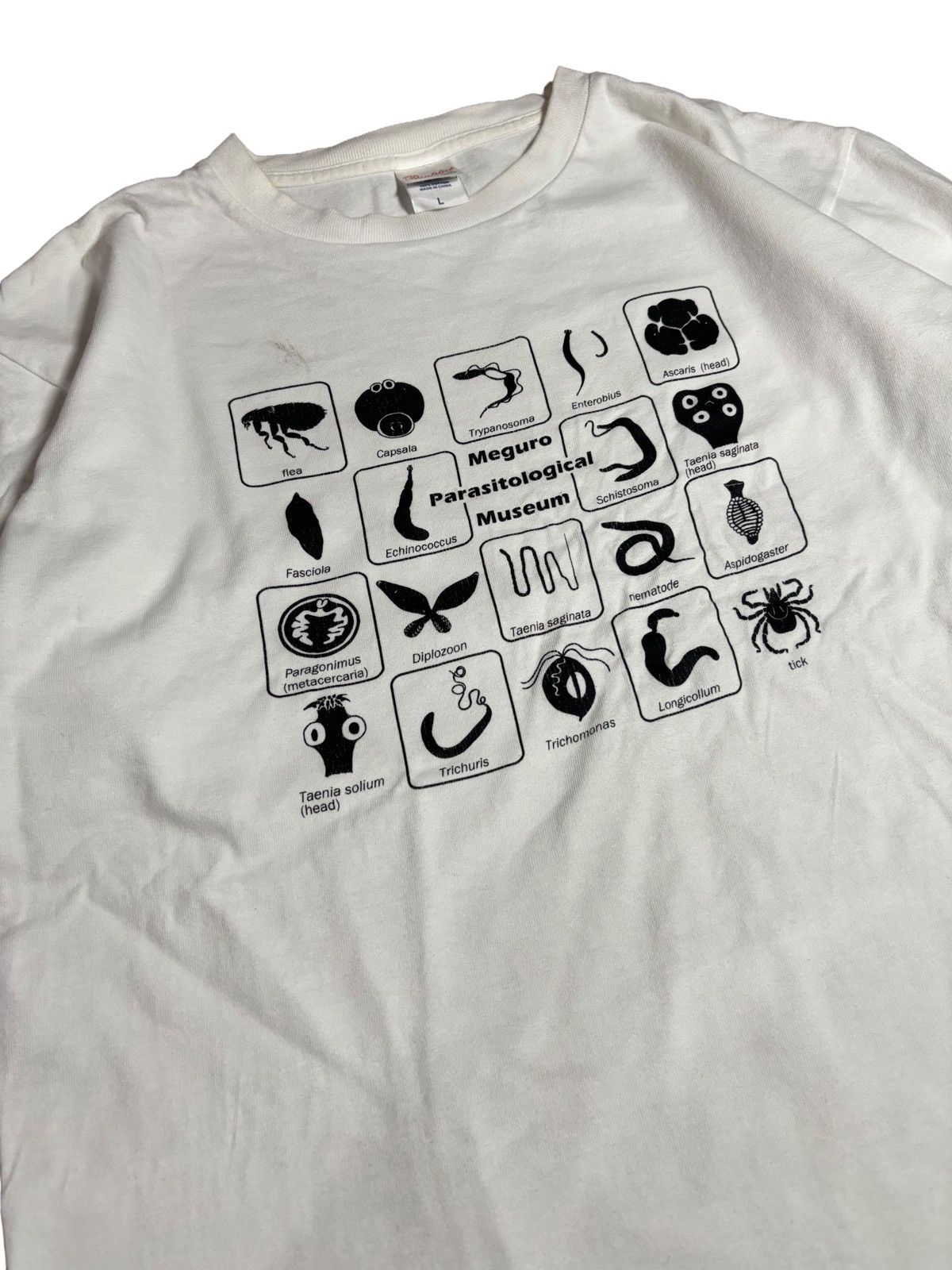 Vintage RARE! Vintage 90’s Art Meguro Parasitological Museum Size US L / EU 52-54 / 3 - 2 Thumbnail