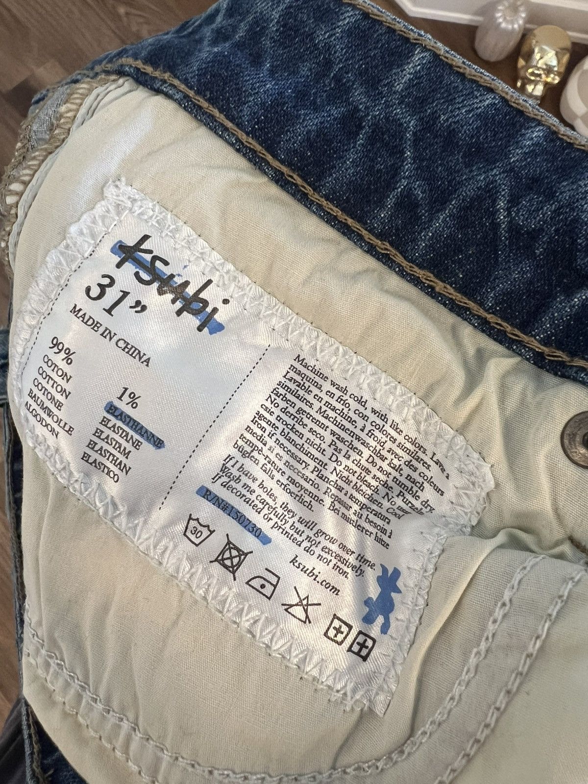 Ksubi Ksubi Denim Jeans Size US 31 - 3 Thumbnail