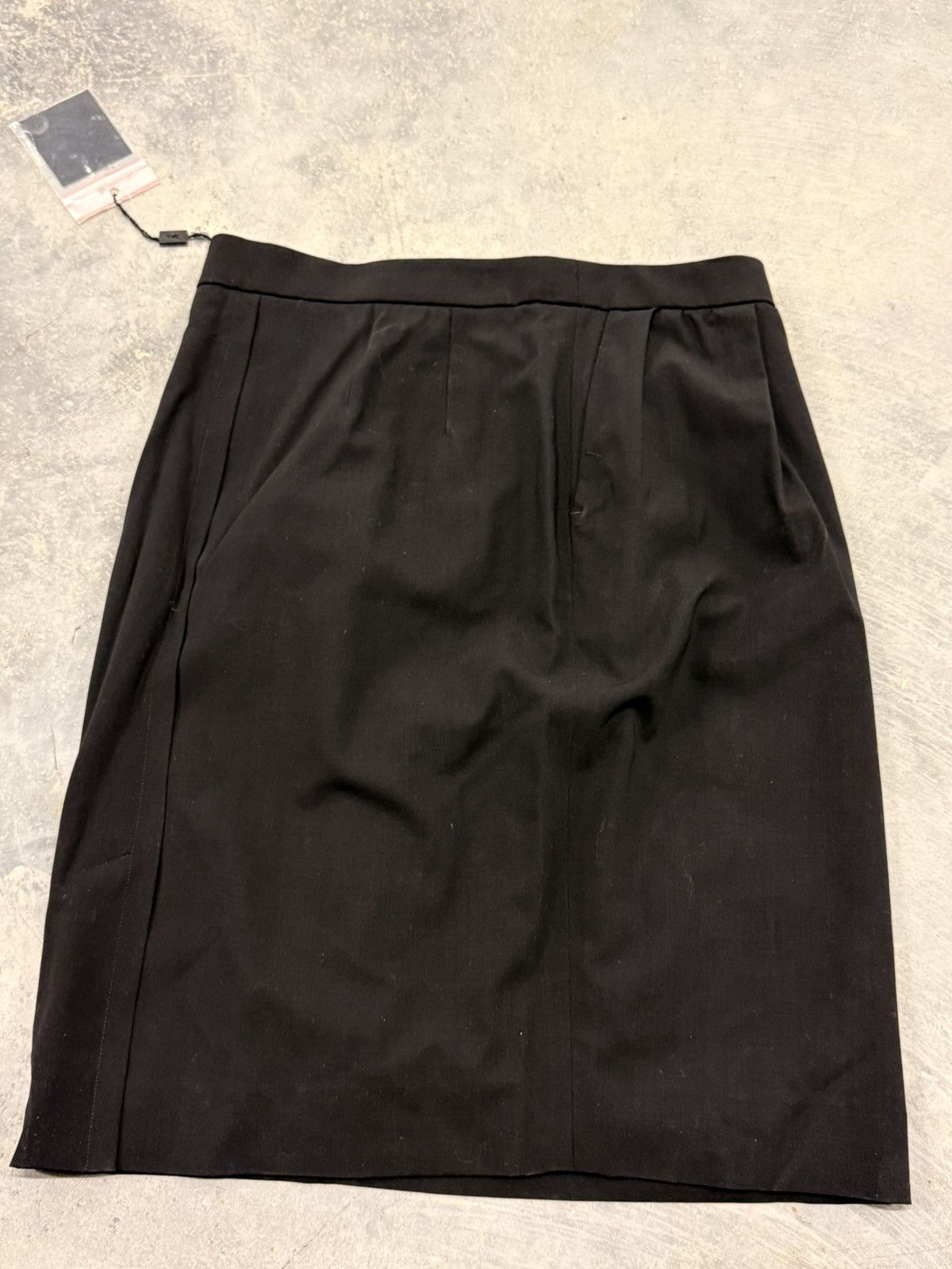 Yves Saint Laurent Yves Saint Laurent Rive Gauche Black Skirt Size M / US 6-8 / IT 42-44 - 4 Thumbnail
