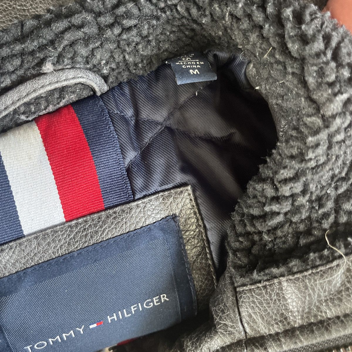 Tommy Hilfiger Vintage Tommy Hilfiger Leather Jacket Size US M / EU 48-50 / 2 - 6 Thumbnail
