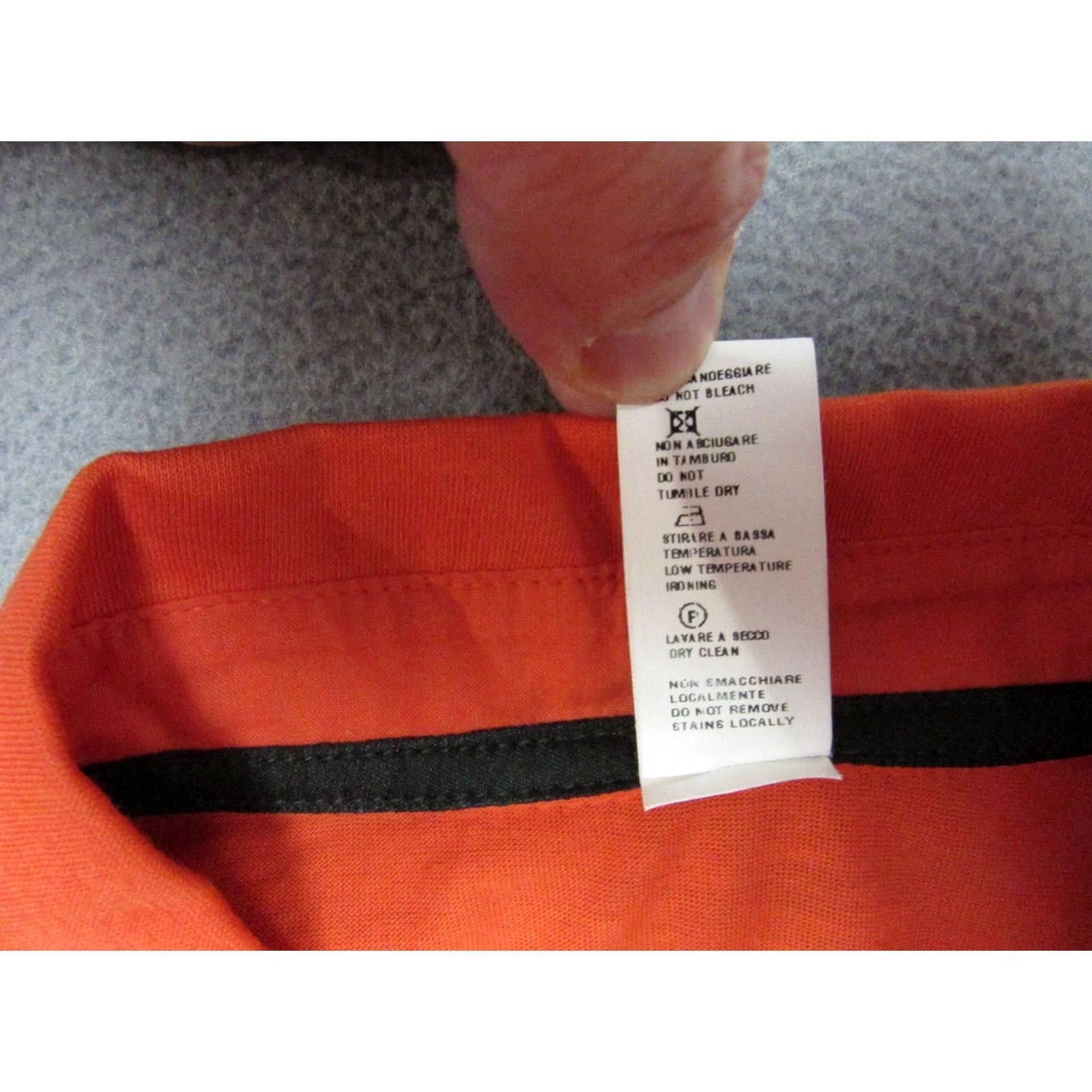 Zanone Zanone Polo Shirt Mens XL Orange Golf Short Sleeve Pima Cotton Casual Office New Size US XL / EU 56 / 4 - 6 Thumbnail