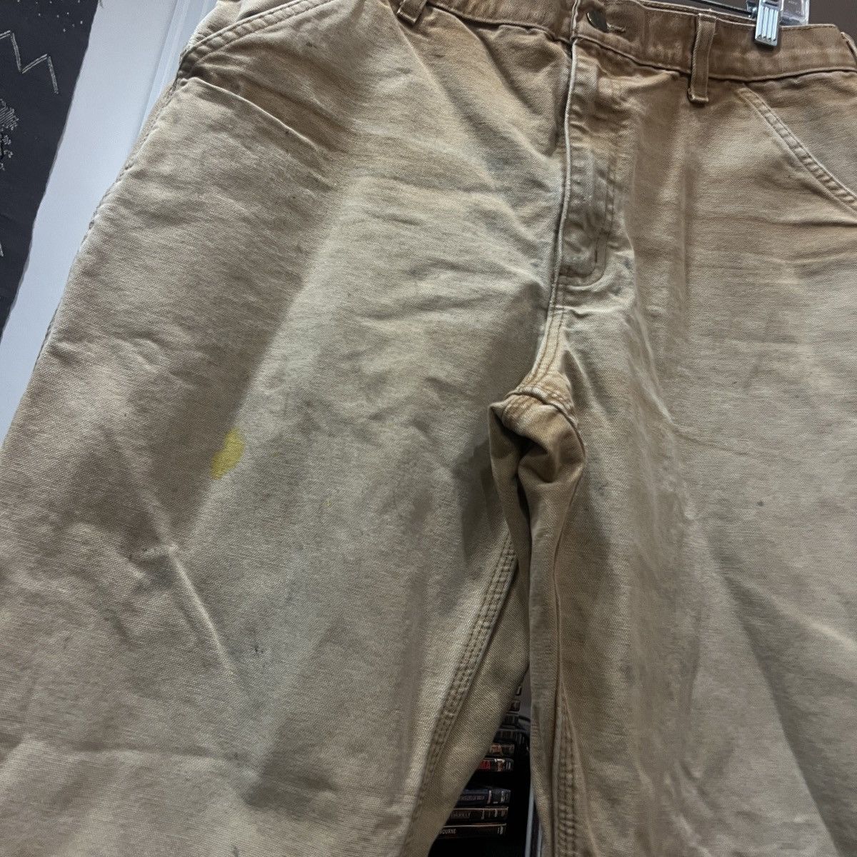 Carhartt carhartt b11 brown carpenter pants Size US 34 / EU 50 - 4 Thumbnail
