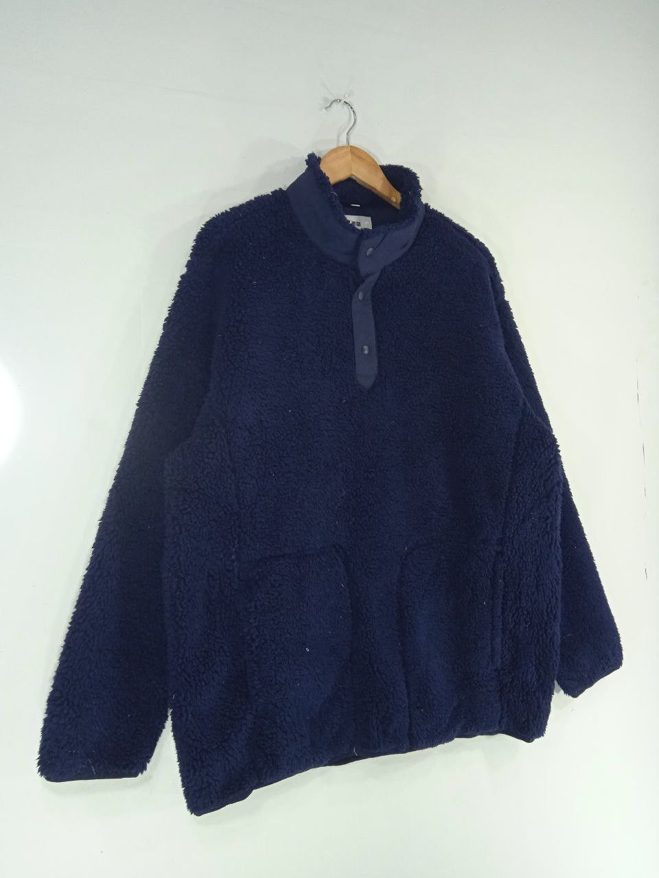 Japanese Brand × Uniqlo × White Mountaineering Uniqlo X White Mountaineering Deep Pile Fleece Rare Design Size US XL / EU 56 / 4 - 9 Thumbnail