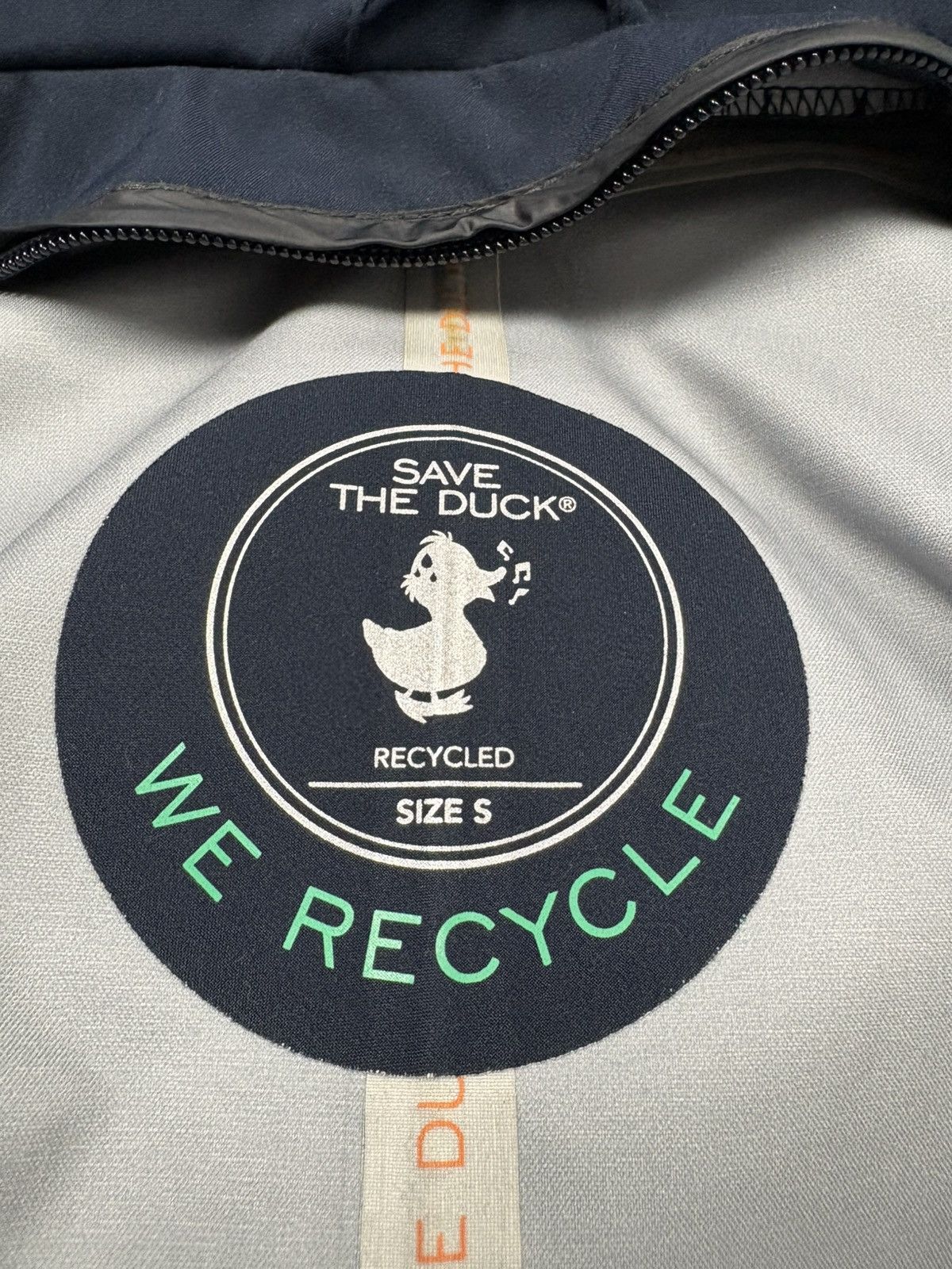 Save The Duck Save The Duck Plumtech Recycled Waterproof Parka Jacket Navy Size US S / EU 44-46 / 1 - 18 Thumbnail