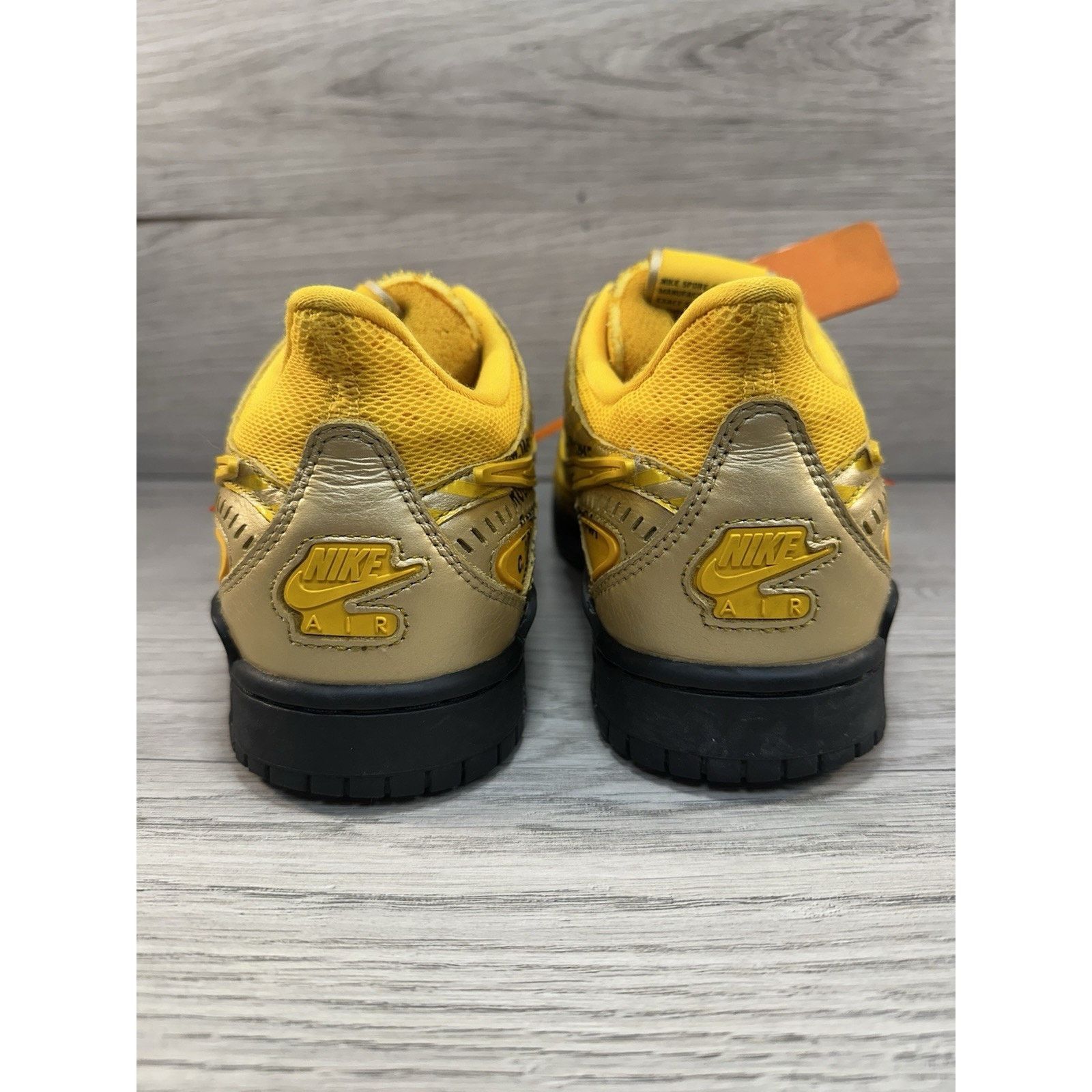 Nike Off-White x Nike Air Rubber Dunk University Gold - Size 8 Size US 8 / EU 41 - 5 Thumbnail