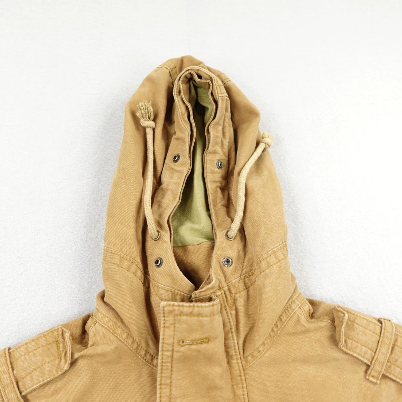 Old Navy Old Navy Jacket Mens Medium Bandolier Brown SIOX Cotton Snorkle Field Chore Coat Size US M / EU 48-50 / 2 - 2 Thumbnail