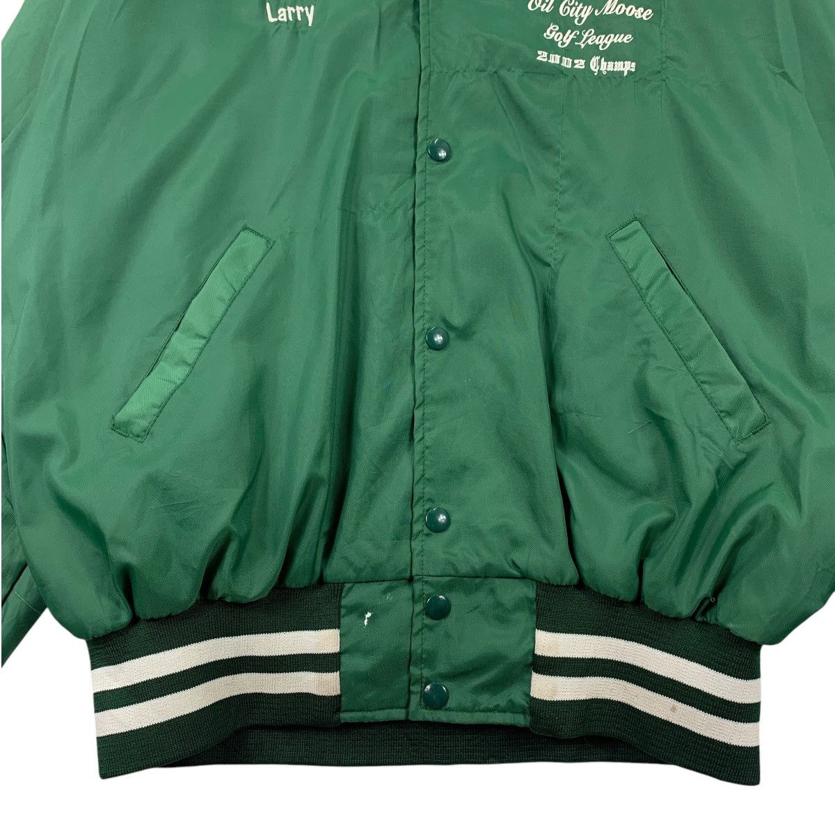 Holloway × Vintage Vintage HOLLOWAY oil city moose varsity jacket Size US XL / EU 56 / 4 - 7 Thumbnail
