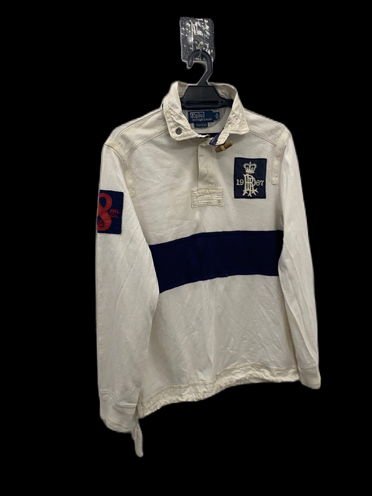 Polo Ralph Lauren VINTAGE POLO RALPH LAUREN RUGBY SHIRT MULTI COLOUR Size US S / EU 44-46 / 1 - 2 Thumbnail