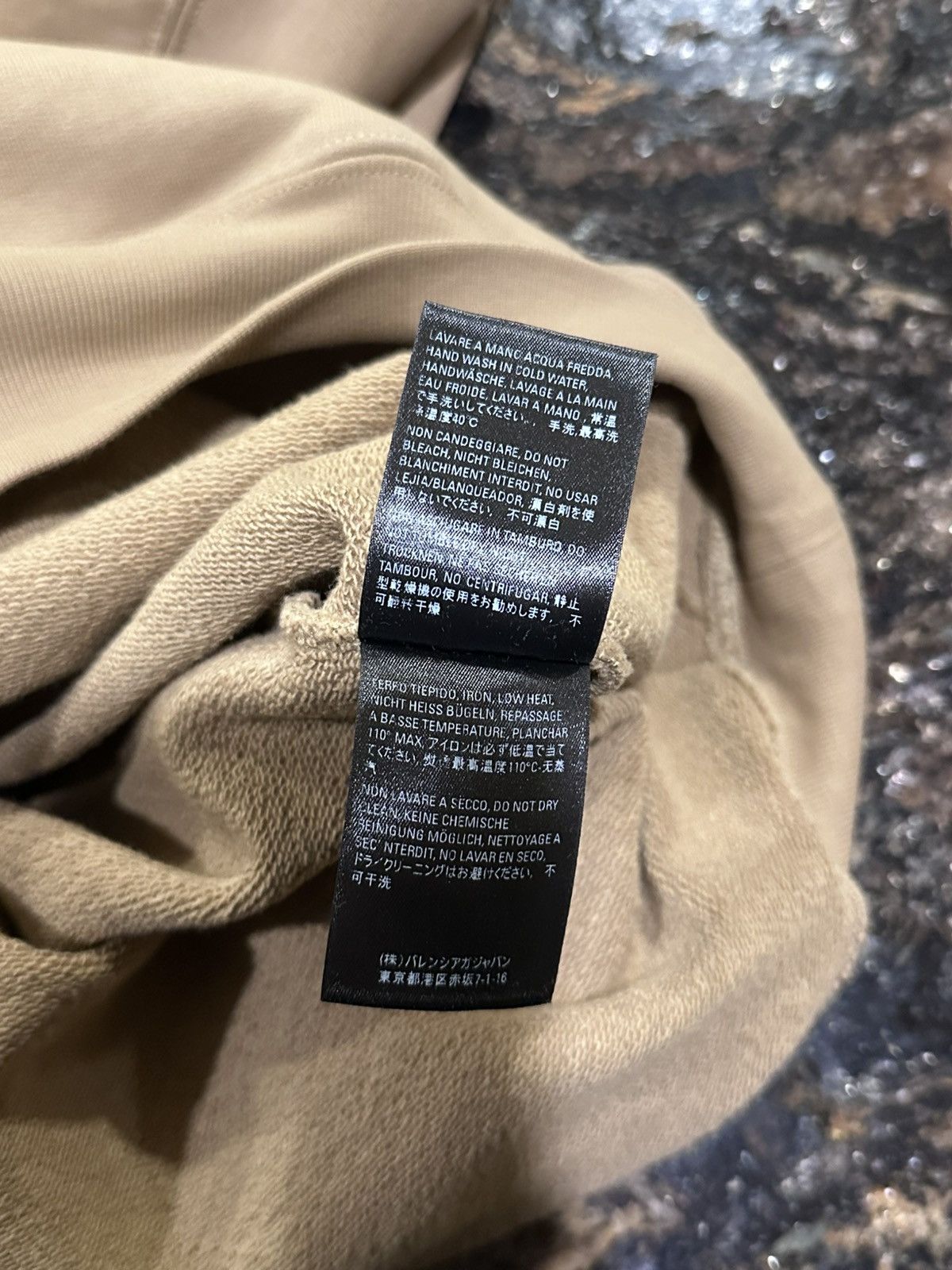 Balenciaga Balenciaga Khaki / Brown Mailbox Letter Logo Pullover Hoodie Size US S / EU 44-46 / 1 - 14 Thumbnail
