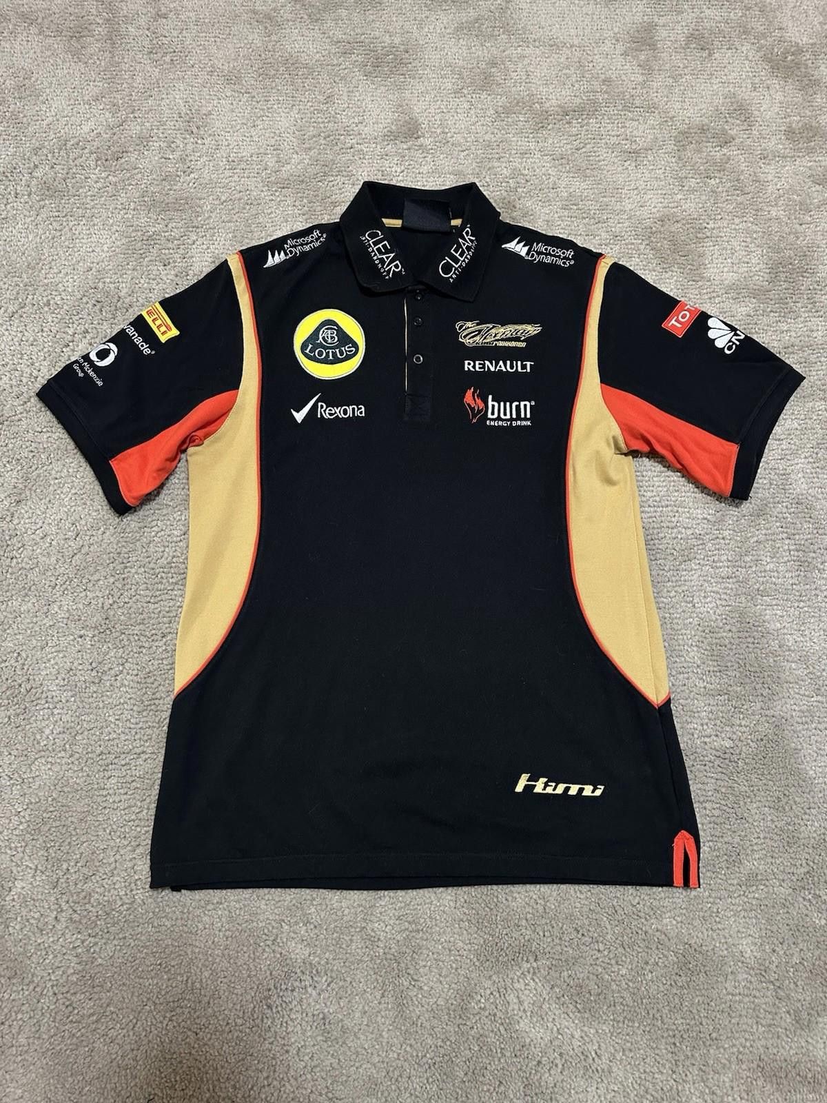Fox Racing Lotus Renault Formula One 1 Racing Team Polo Shirt Vintage L Size US M / EU 48-50 / 2 - 1 Thumbnail