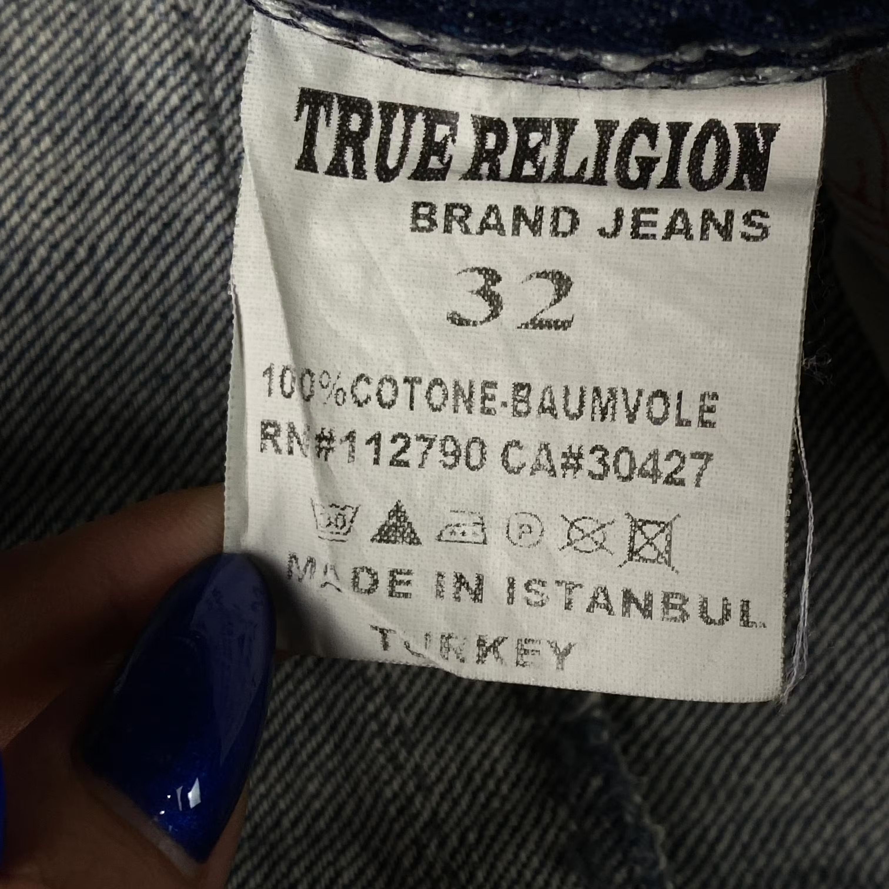 True Religion × Vintage Men’s Denim Jeans Pants True Religion Vintage Size 32 Size US 32 / EU 48 - 7 Thumbnail