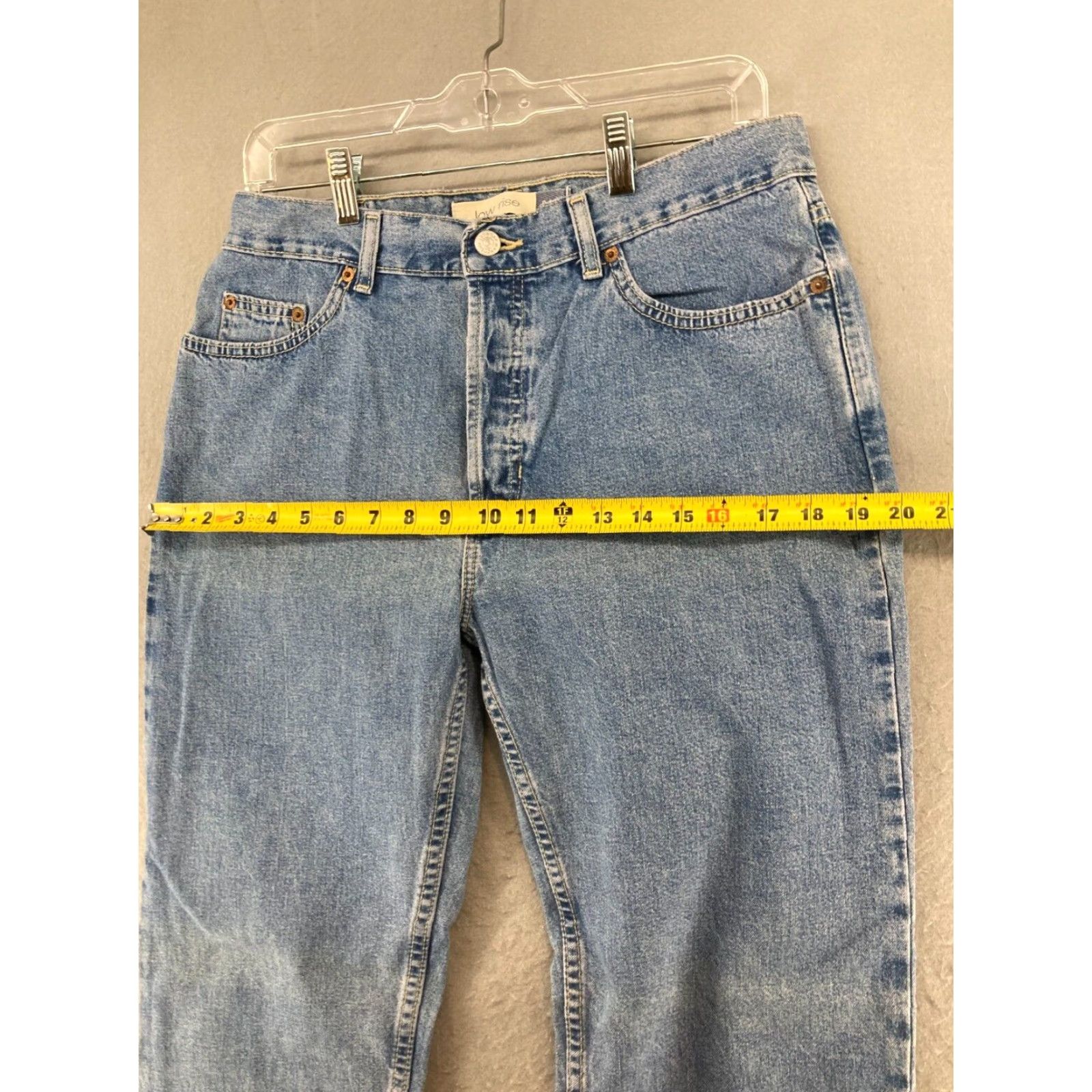 Gap VINTAGE Gap Jeans 30 Blue High Rise Mom 90s Denim Womens Size 30" / US 8 / IT 44 - 3 Thumbnail