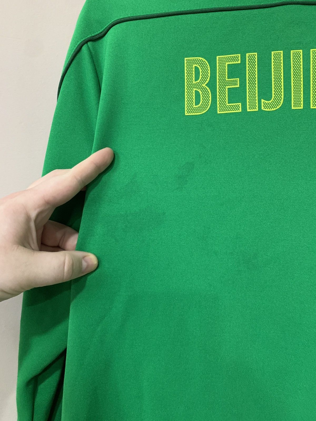 Nike Beijing Guoan Football Zip Jacket Nike Soccer Retro Size M Size US M / EU 48-50 / 2 - 6 Thumbnail