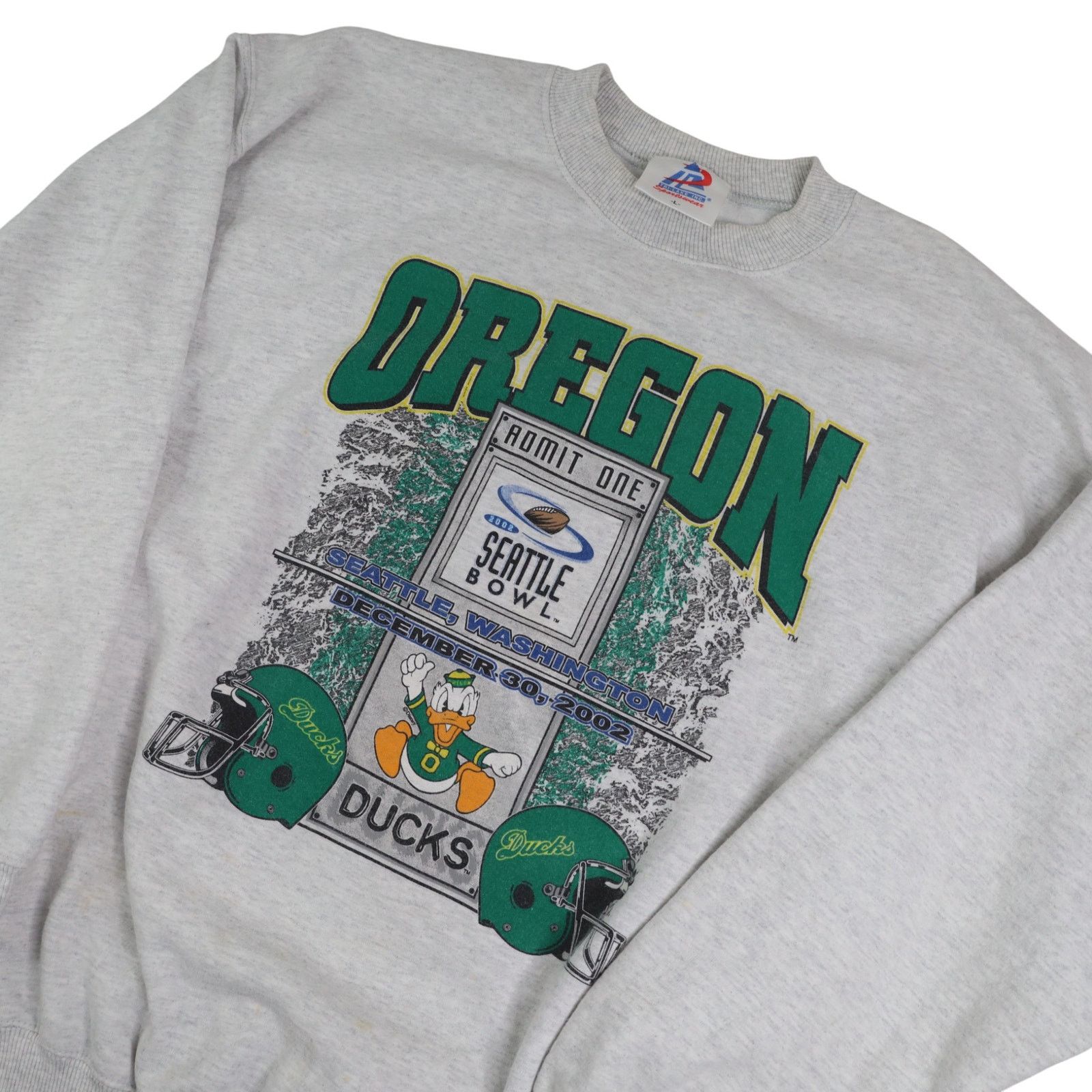 Vintage VTG 2002 Univeristy of Oregon Seattle Bowl Sweatshirt Size US L / EU 52-54 / 3 - 2 Thumbnail