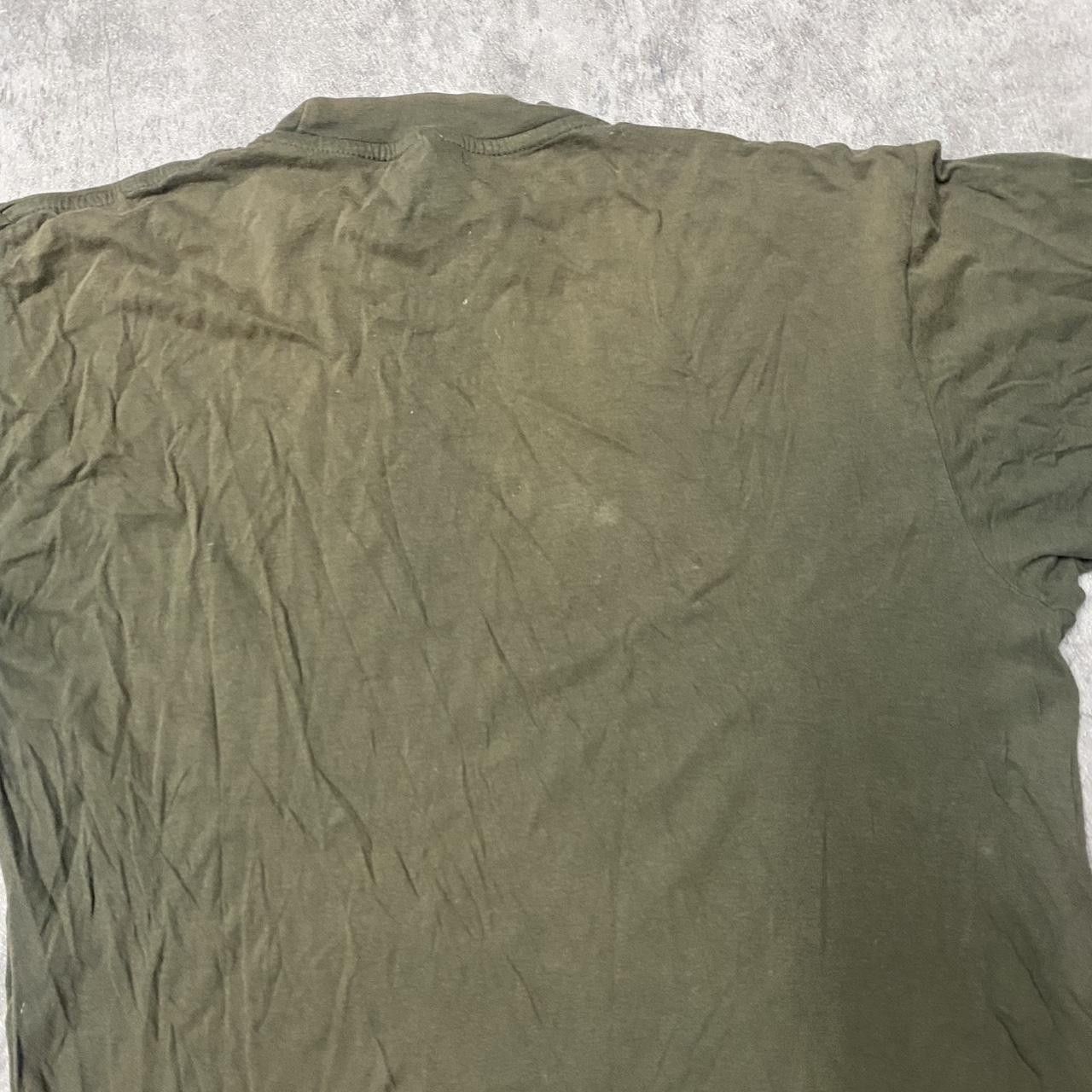 Other Khaki green vintage 90s single stitch t-shirt Size US M / EU 48-50 / 2 - 5 Thumbnail