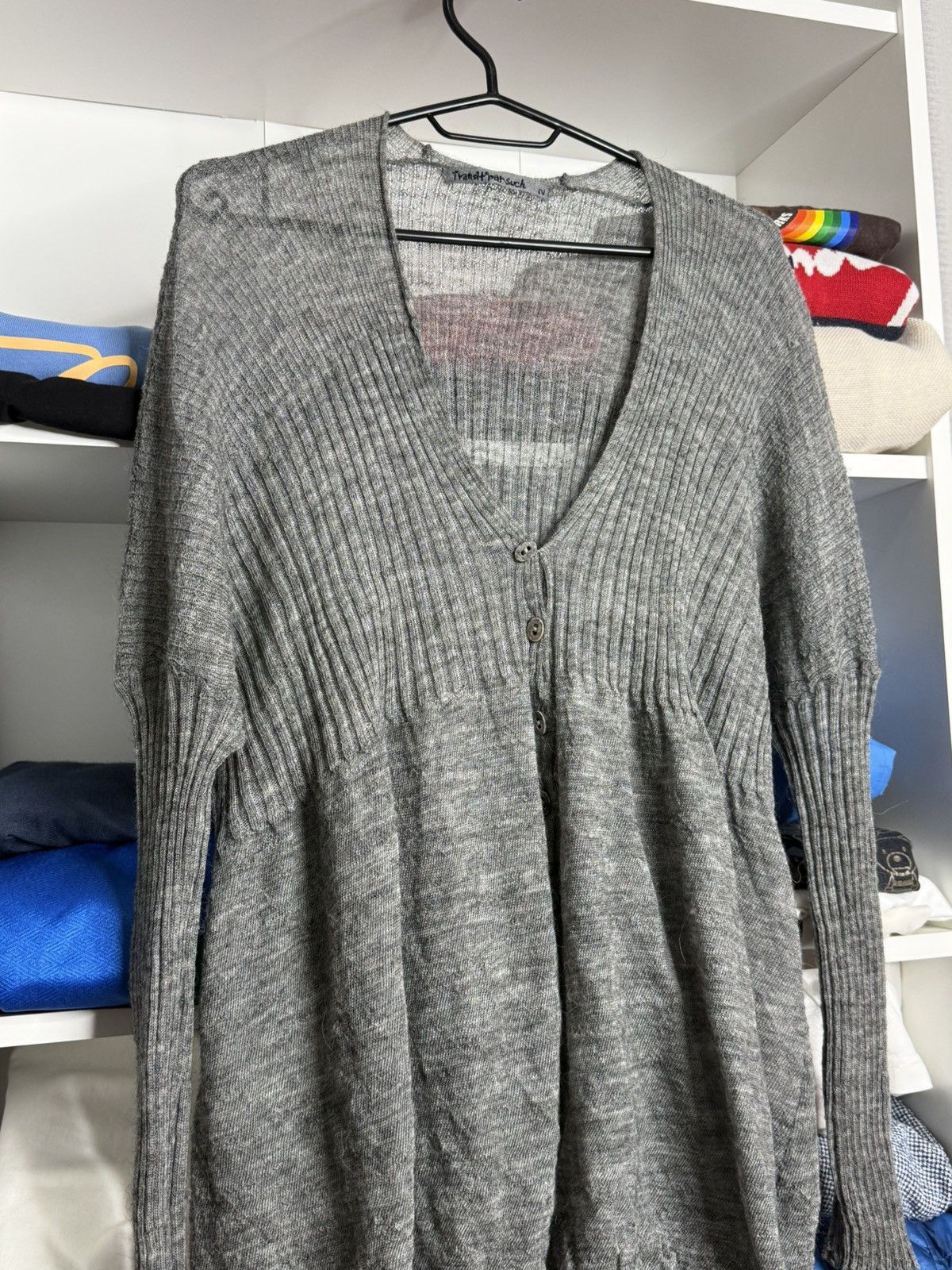 Transit Transit Pur such avant garde mohair cardigan size 3 Size M / US 6-8 / IT 42-44 - 2 Thumbnail