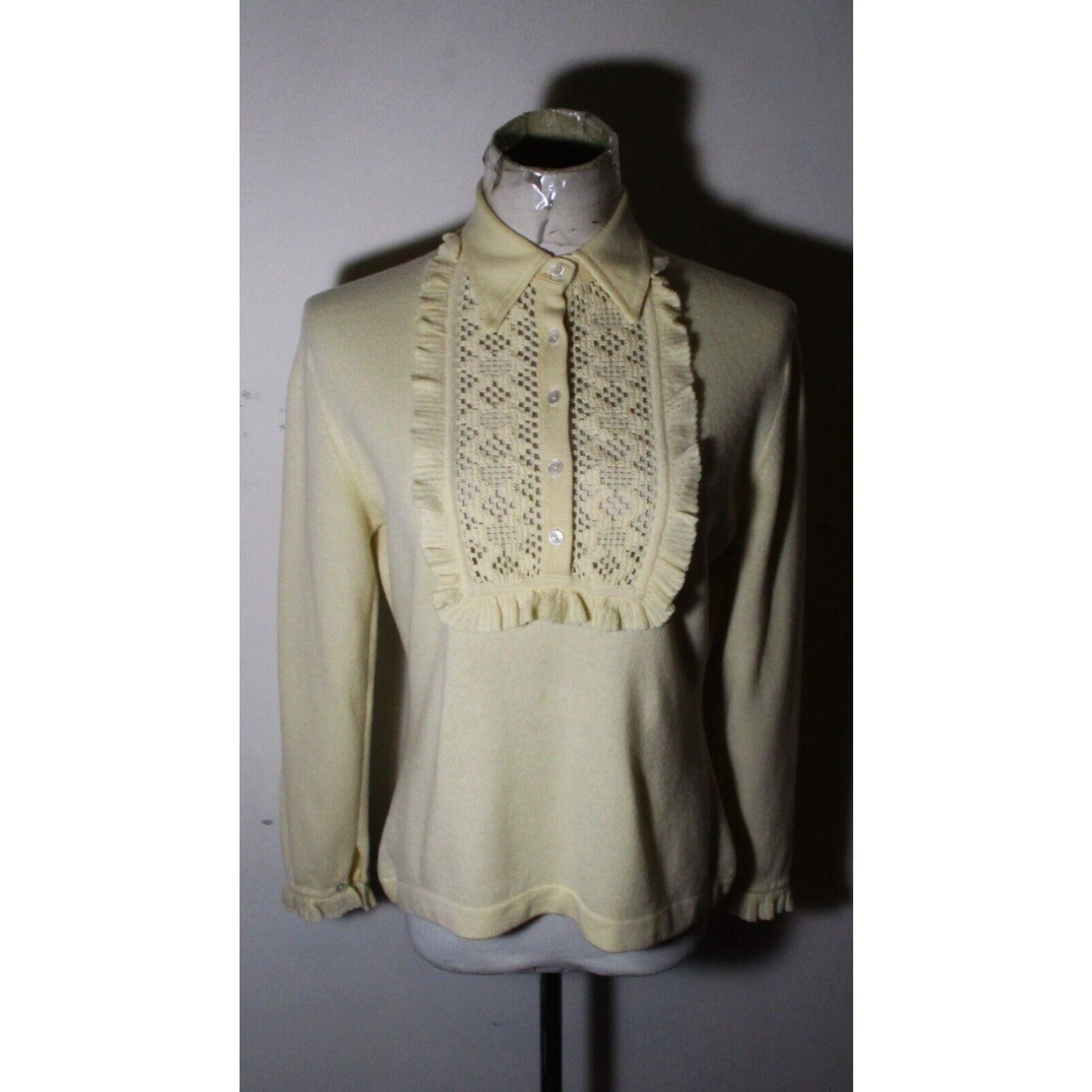 Neiman Marcus Ivory CASHMERE Sweater outlet Size XL Women