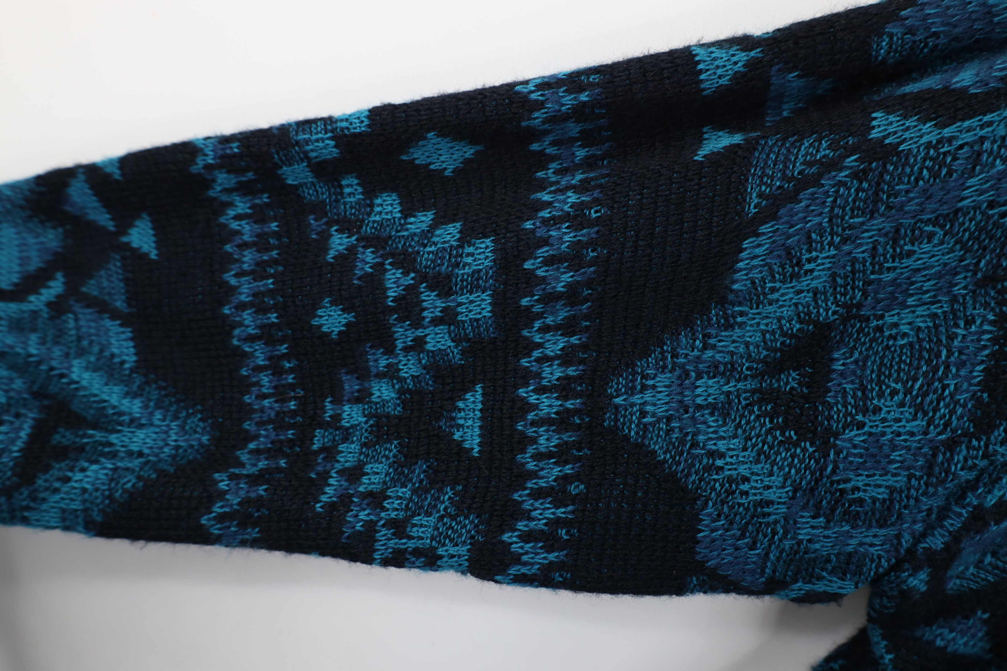 Vintage Vintage 90s Streetwear Southwestern Geometric Knit Sweater Size US XL / EU 56 / 4 - 6 Thumbnail