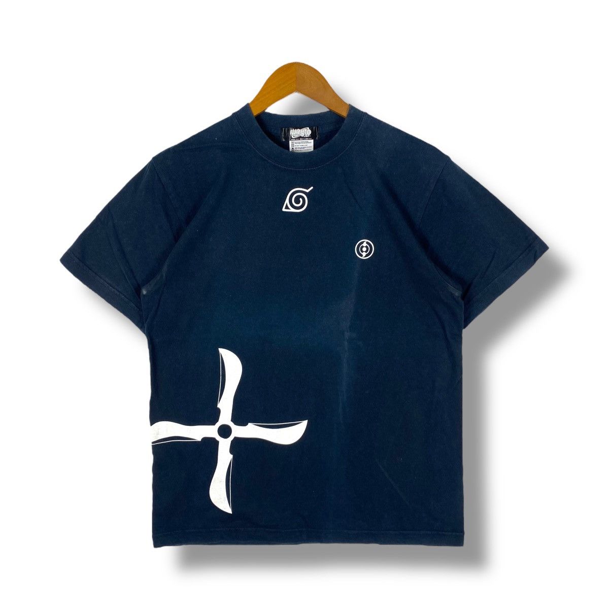 Anime Vintage 00's NARUTO SHIPPUDEN Uchiha Clan Anime Tee Shirt Size US M / EU 48-50 / 2 - 1 Thumbnail