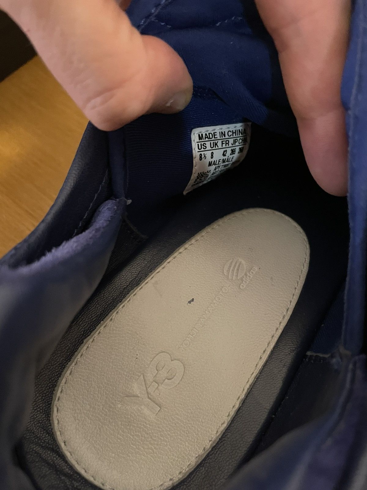Adidas × Y-3 × Yohji Yamamoto Adidas Y-3 Yohji Yamamoto Tokio Trainers Blue Size US 8.5 / EU 41-42 - 7 Thumbnail