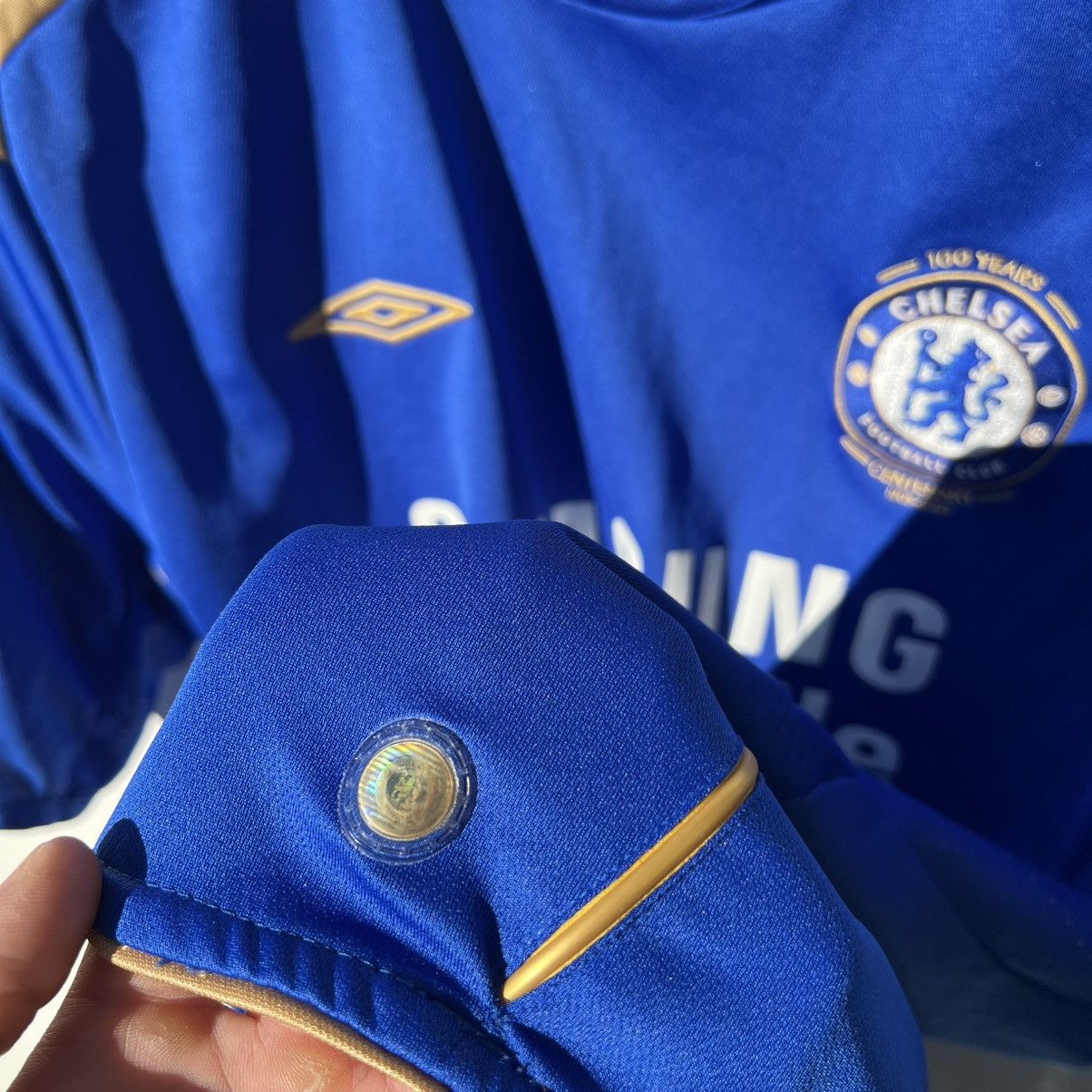 Chelsea Soccer Umbro Chelsea 2005 2006 Football t shirt Soccer Jersey Size US XL / EU 56 / 4 - 8 Thumbnail