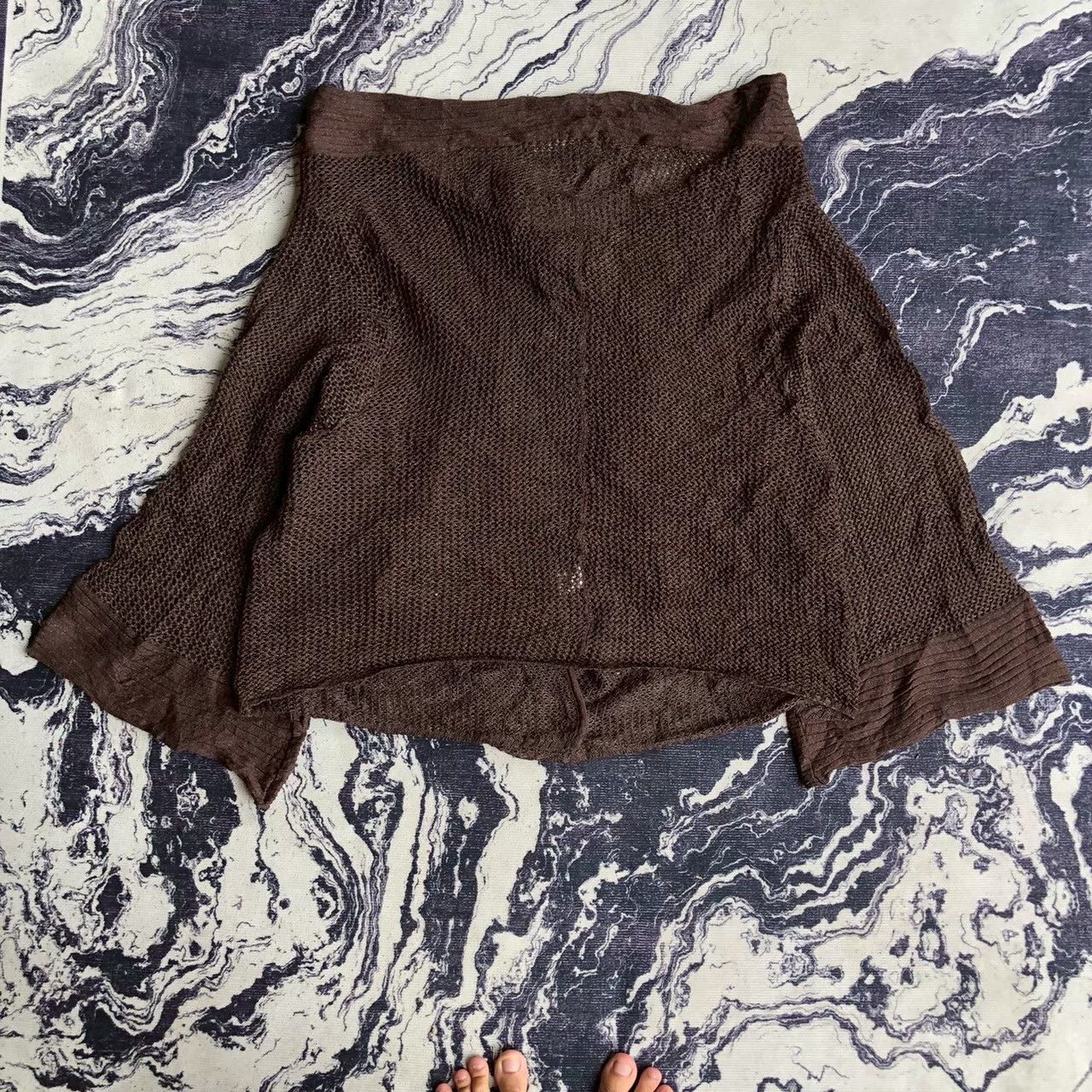 Y's Y’s bis Yohji Yamamoto Brown Knit Vintage Cardigan Size M / US 6-8 / IT 42-44 - 2 Thumbnail