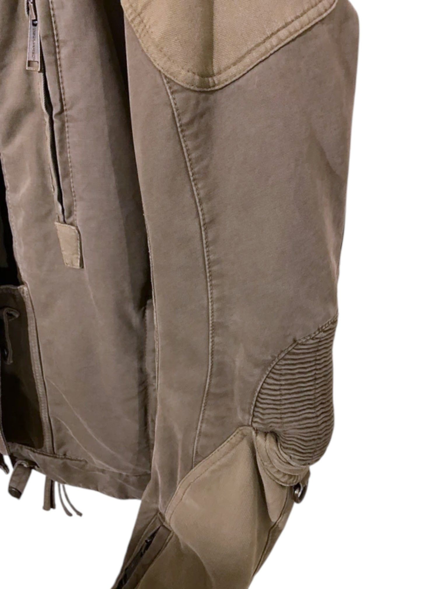 Dsquared2 Dsquared2 Moto Jacket – Ribbed Panels – Zip Detail Size US L / EU 52-54 / 3 - 6 Thumbnail