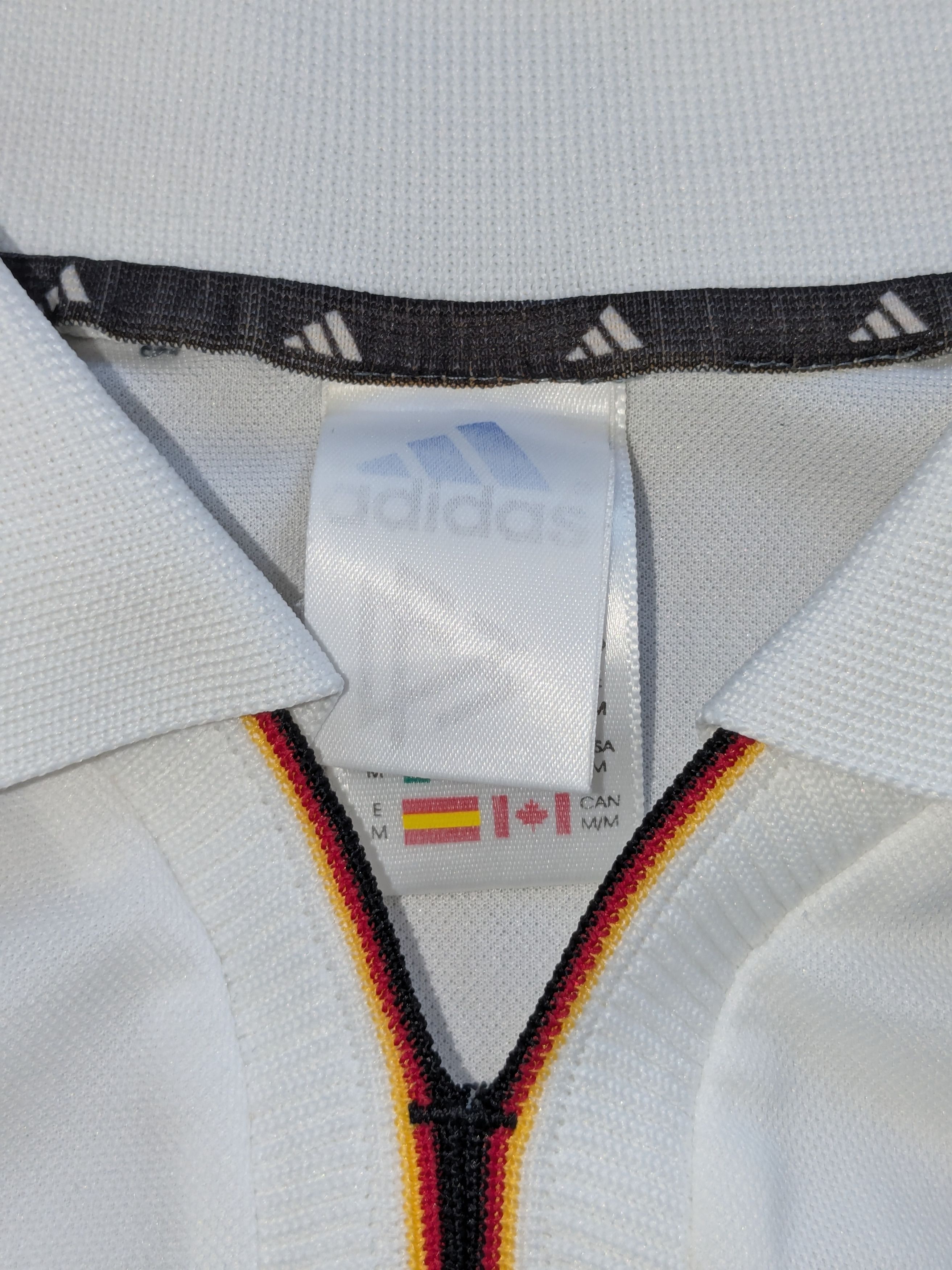 Adidas Vintage 1999 Adidas Germany soccer t shirt Size US L / EU 52-54 / 3 - 7 Thumbnail