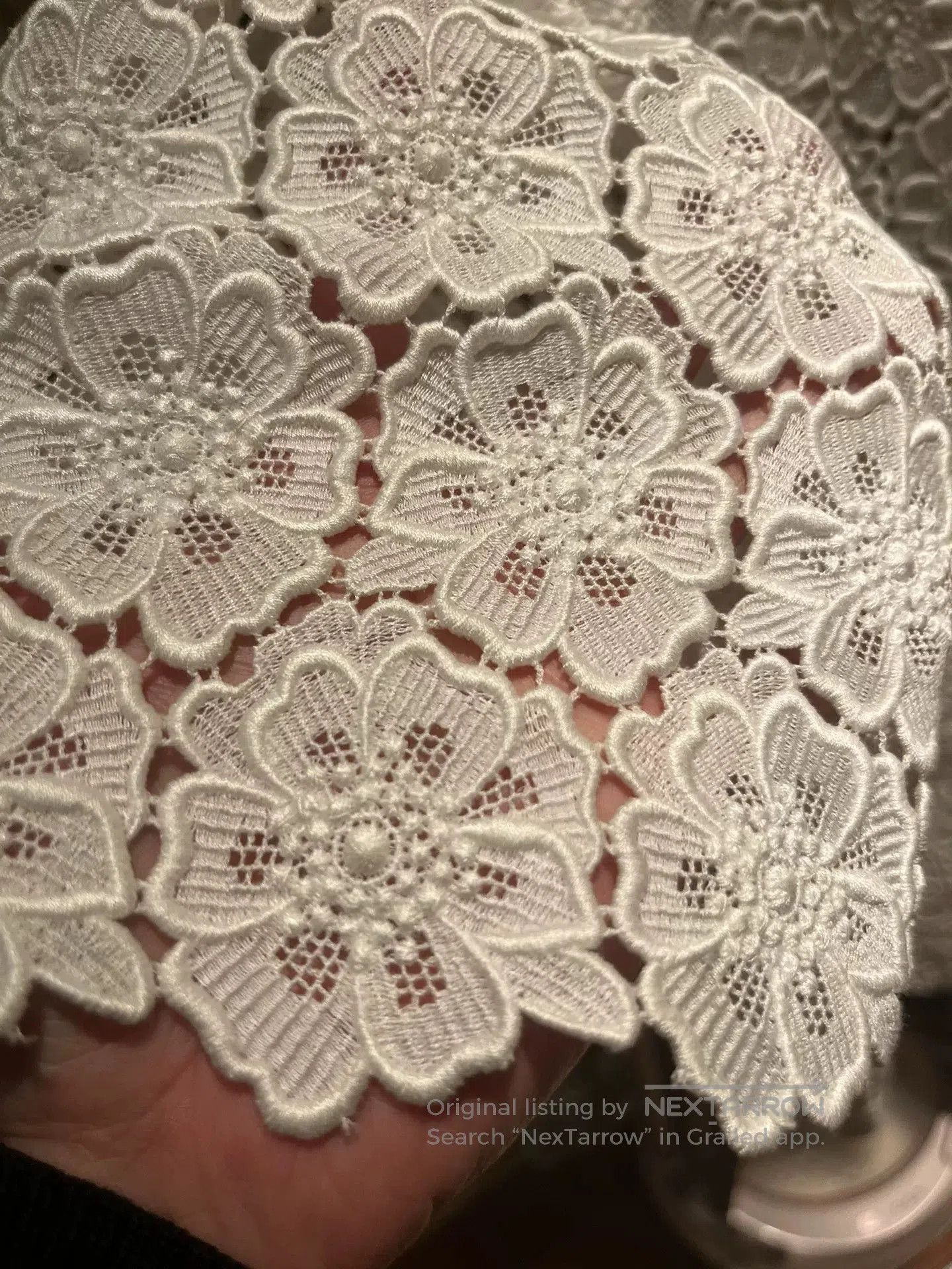 Valentino Valentino White Short Sleeve Lace Shirt. Size US S / EU 44-46 / 1 - 7 Thumbnail