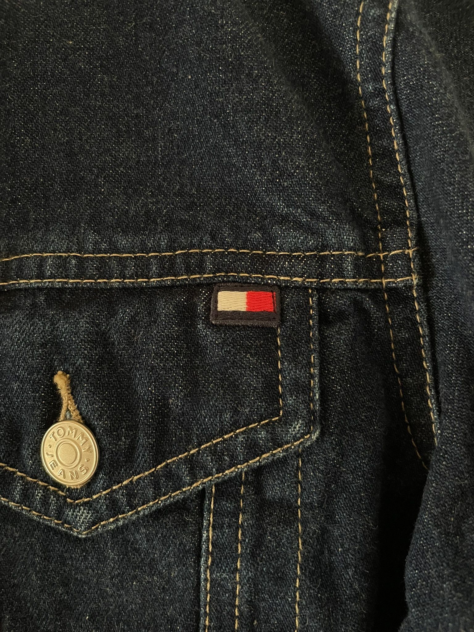 Tommy Jeans Tommy Jeans Classic Blue Denim Jacket Size L / US 10 / IT 46 - 2 Thumbnail