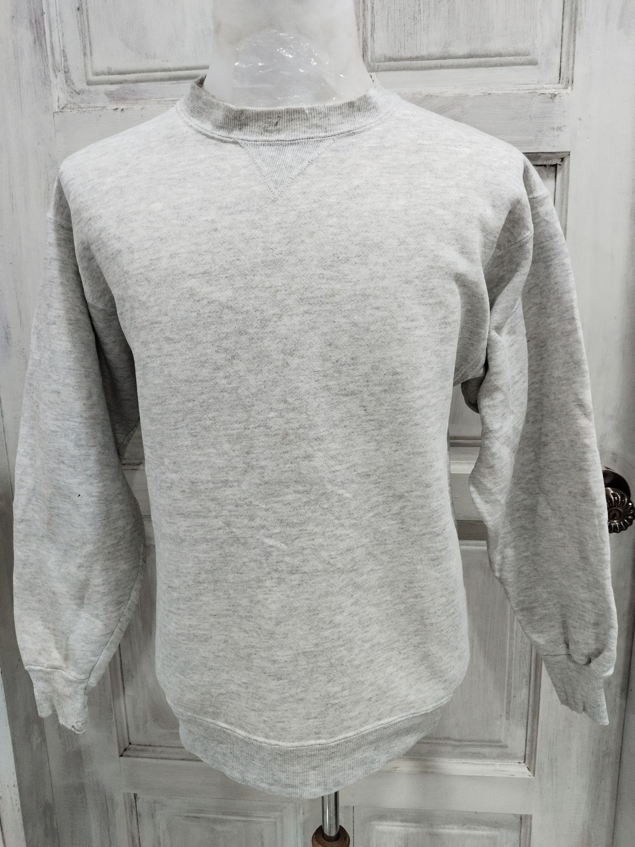 Cowboy Equipment × Vintage Vintage 80s Plain Sweatshirt Size US M / EU 48-50 / 2 - 1 Thumbnail