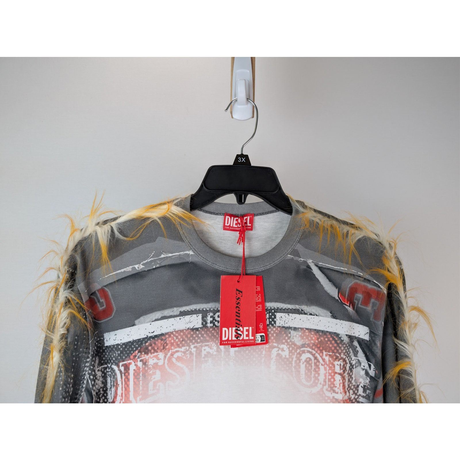 Diesel o1rshd1 Long Sleeve T-Shirt in Multicolor Size US M / EU 48-50 / 2 - 3 Thumbnail